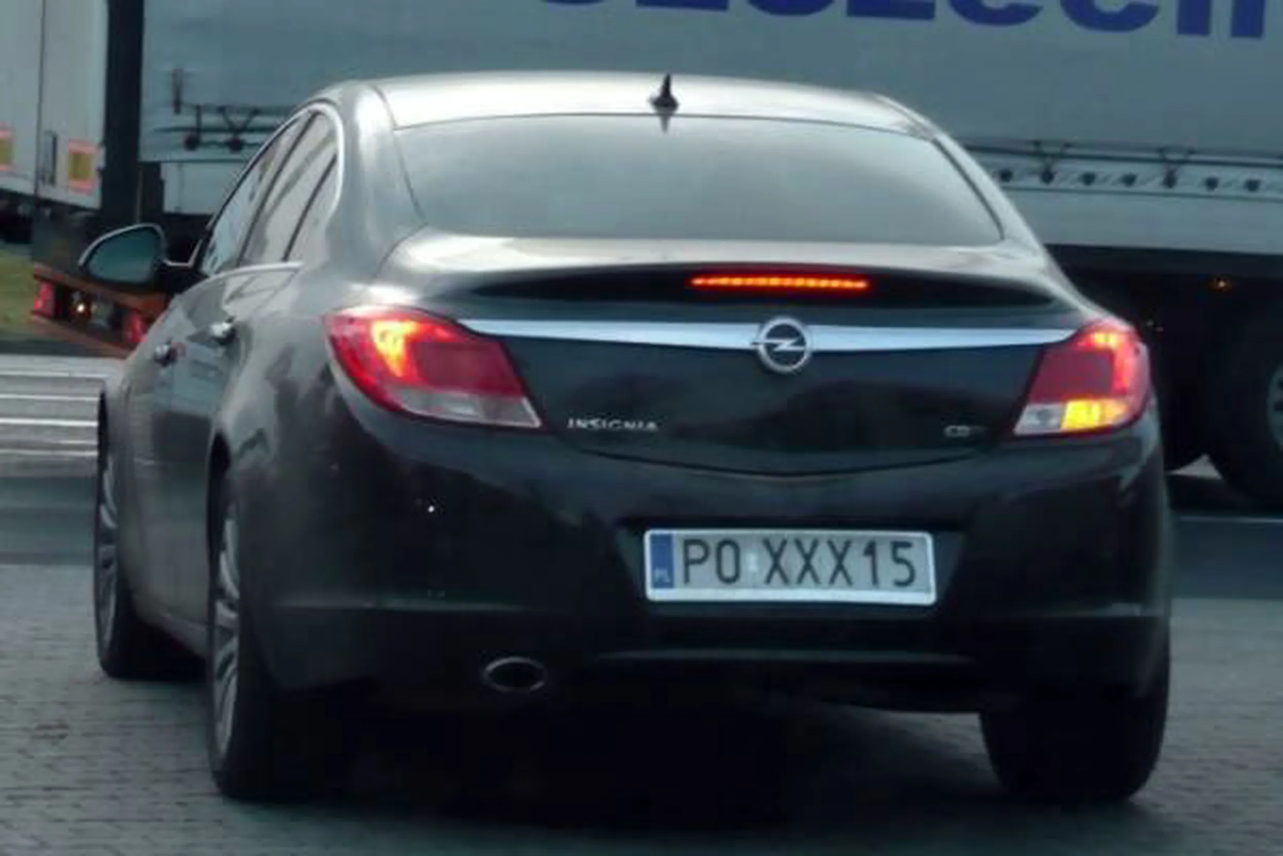 Fajny numer, blacha P0 XXX15