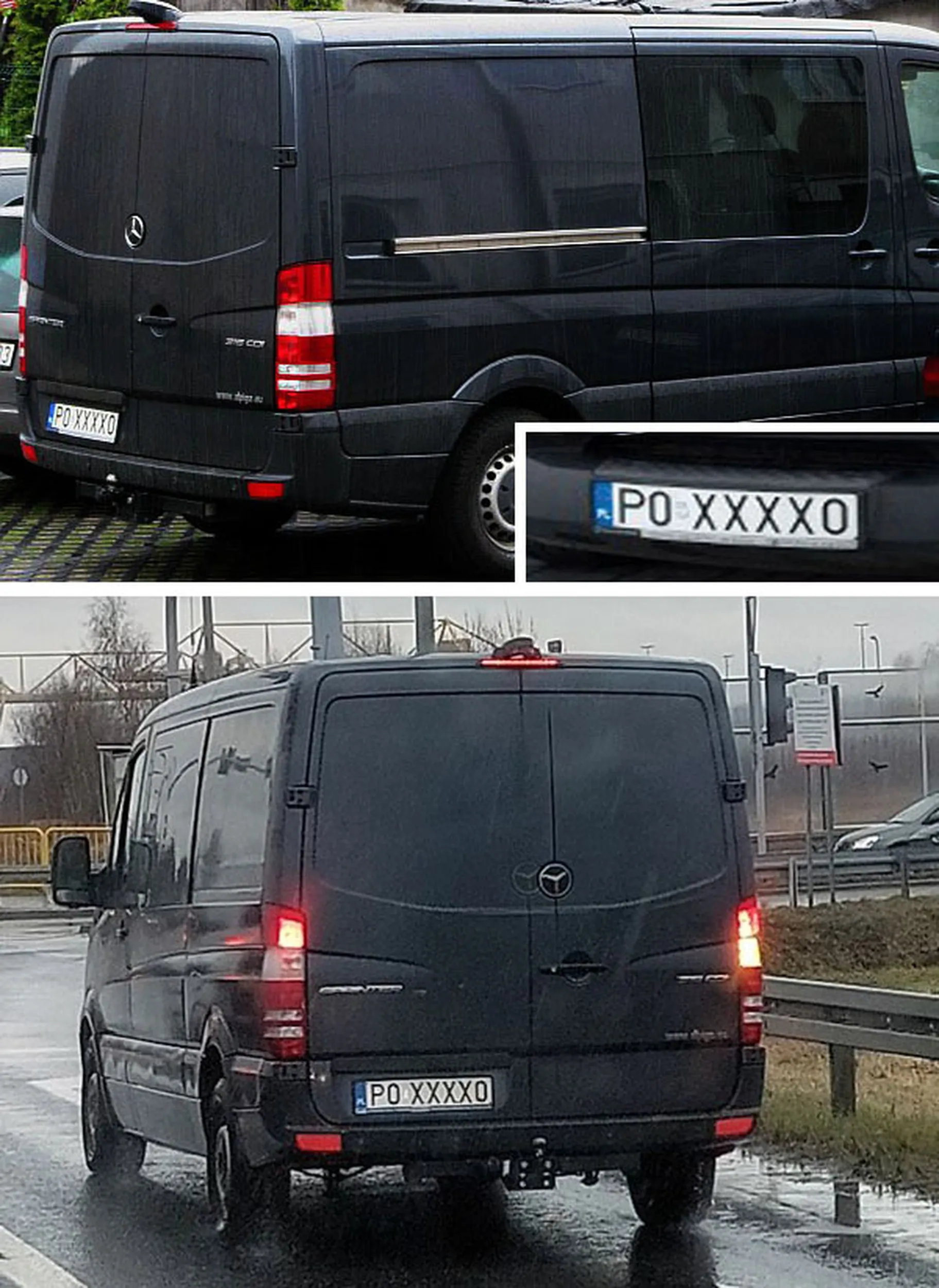 Fajny numer, blacha P0 XXXX0