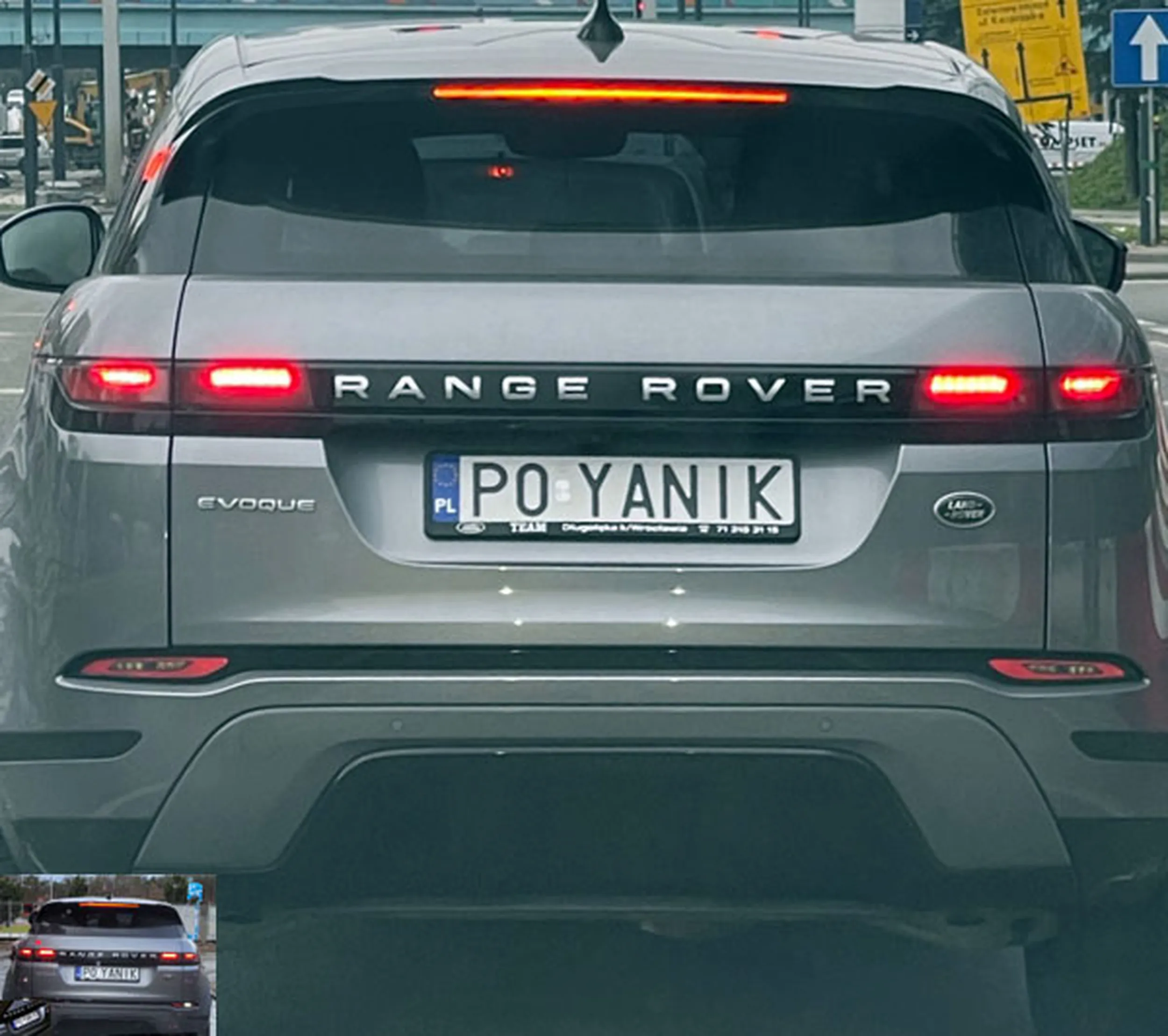 Fajny numer, blacha P0 YANIK