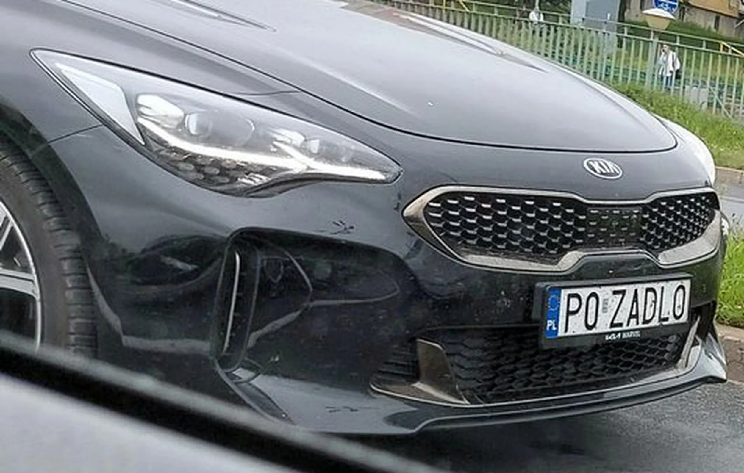 Fajny numer, blacha P0 ZADLO