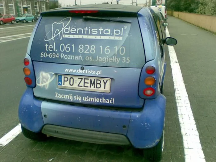 Fajny numer, blacha P0 ZEMBY