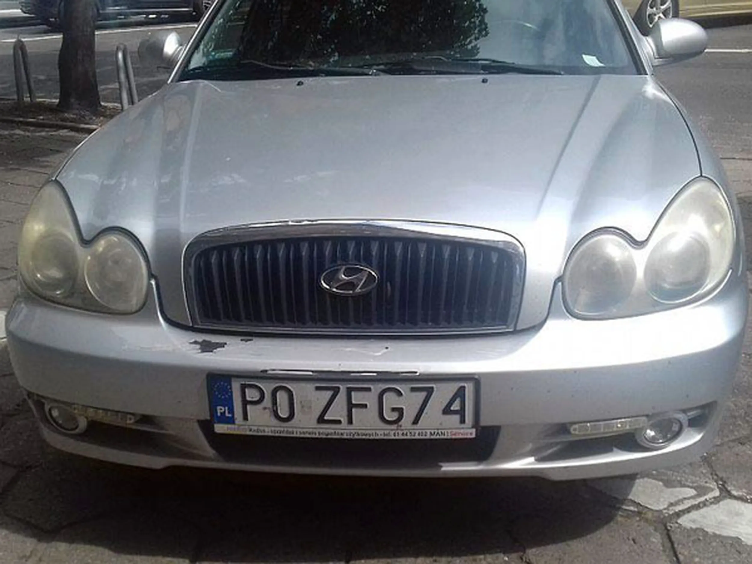 Fajny numer, blacha P0 ZFG74