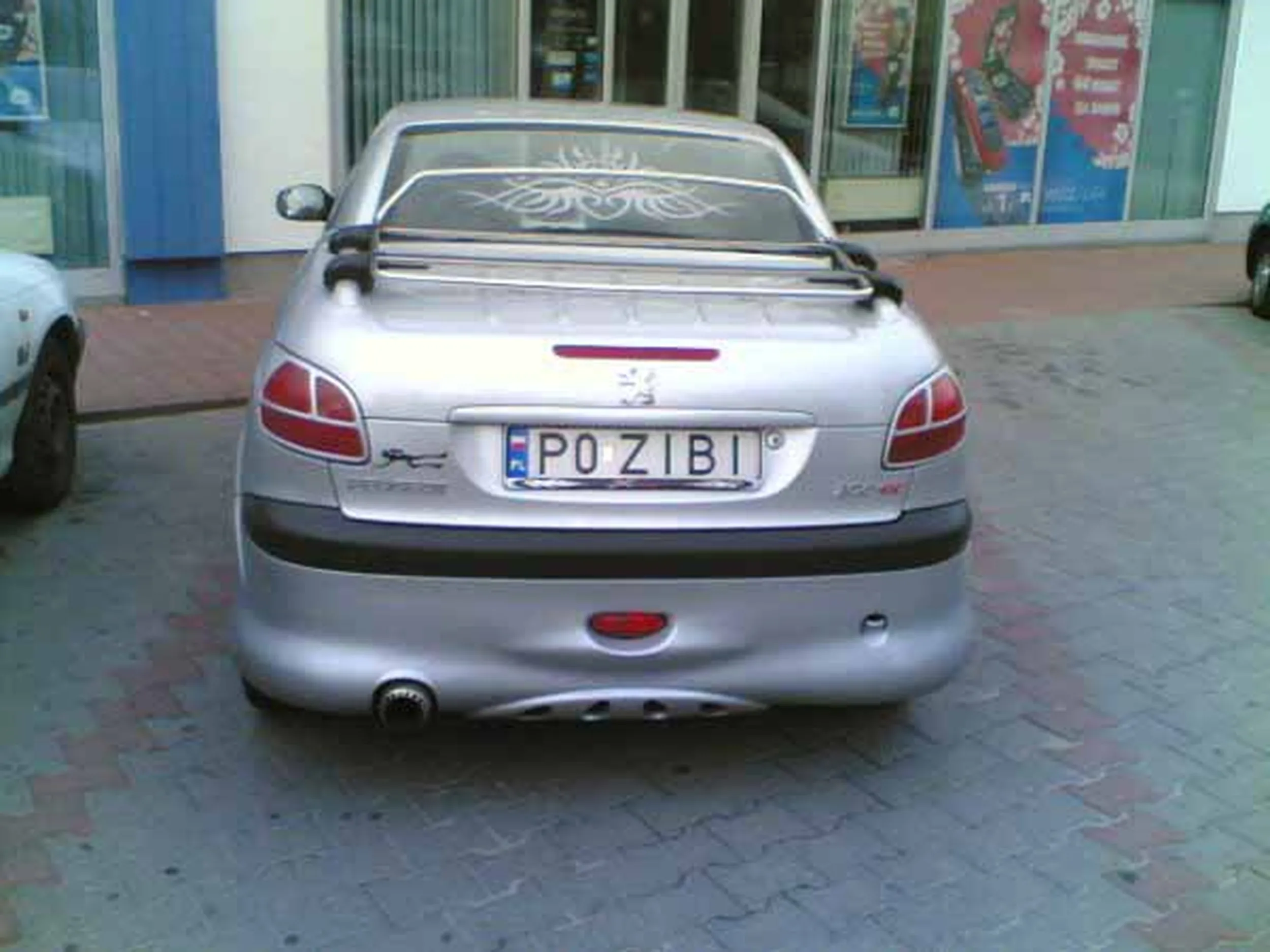 Fajny numer, blacha P0 ZIBI