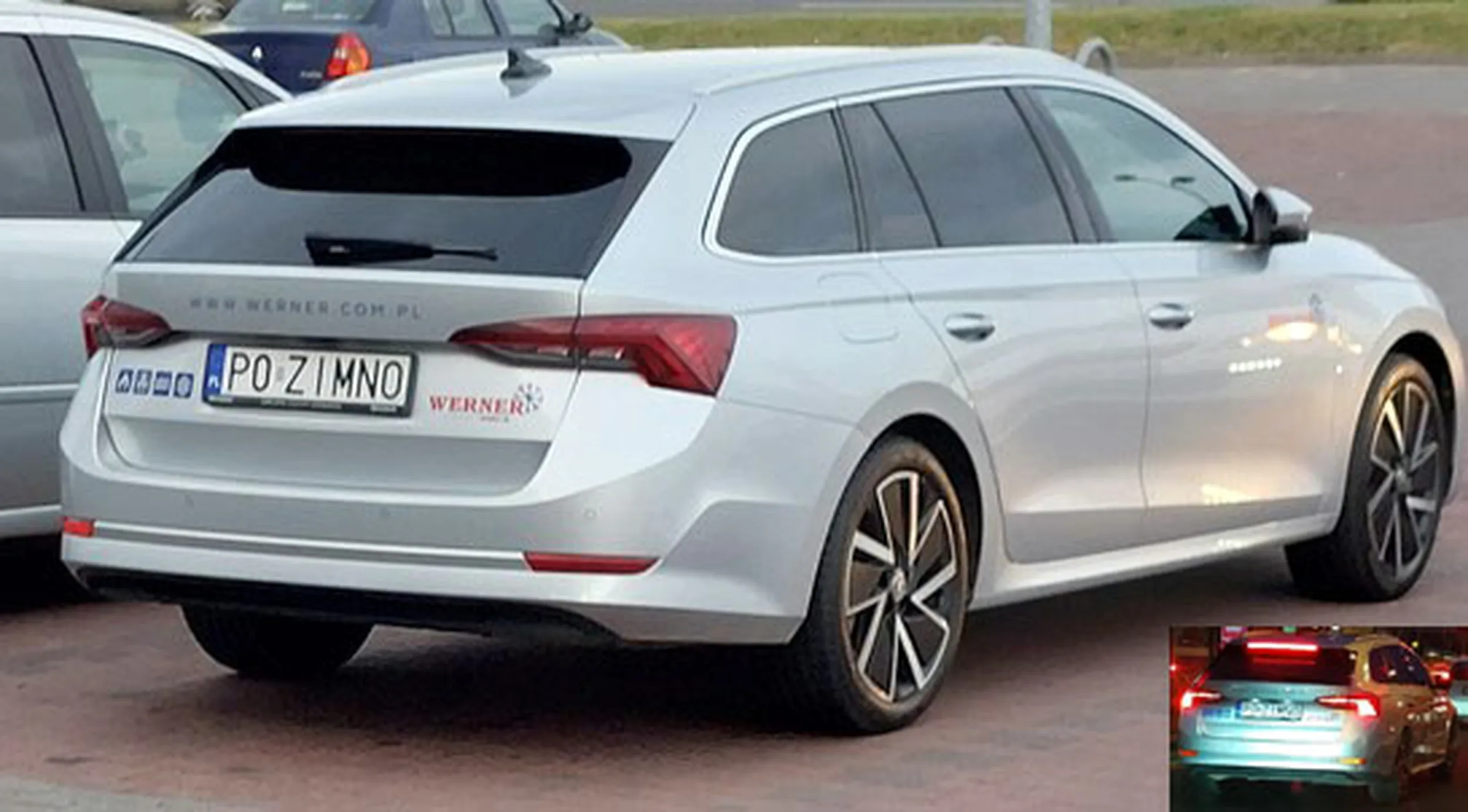 Fajny numer, blacha P0 ZIMNO