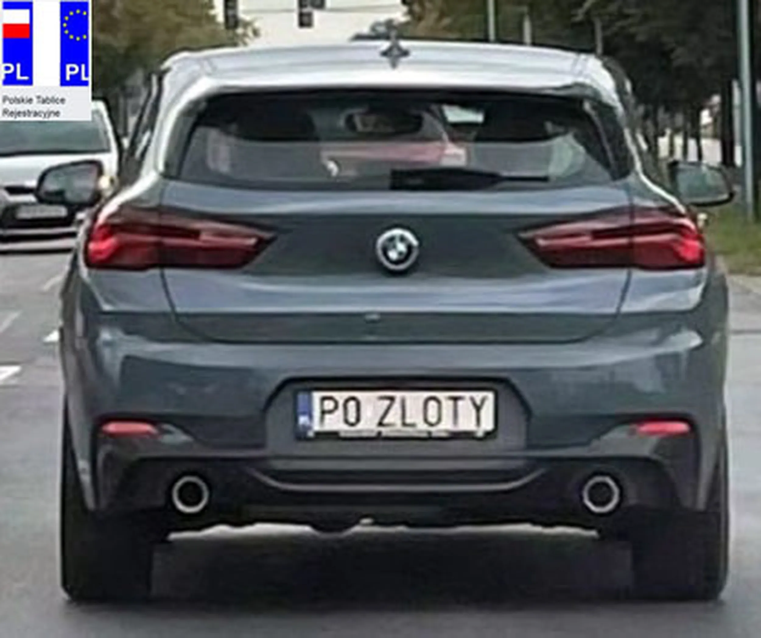 Fajny numer, blacha P0 ZLOTY