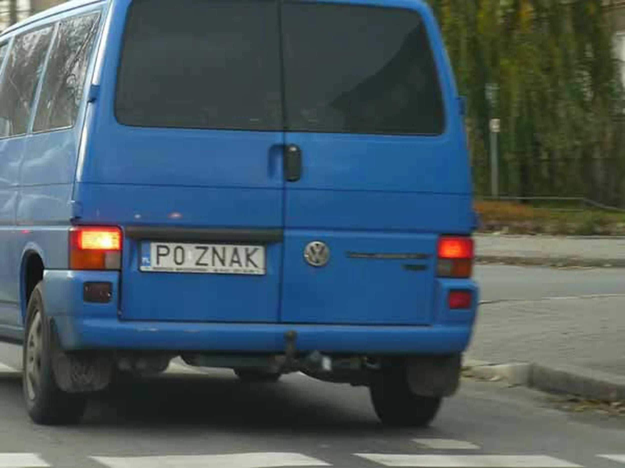 Fajny numer, blacha P0 ZNAK