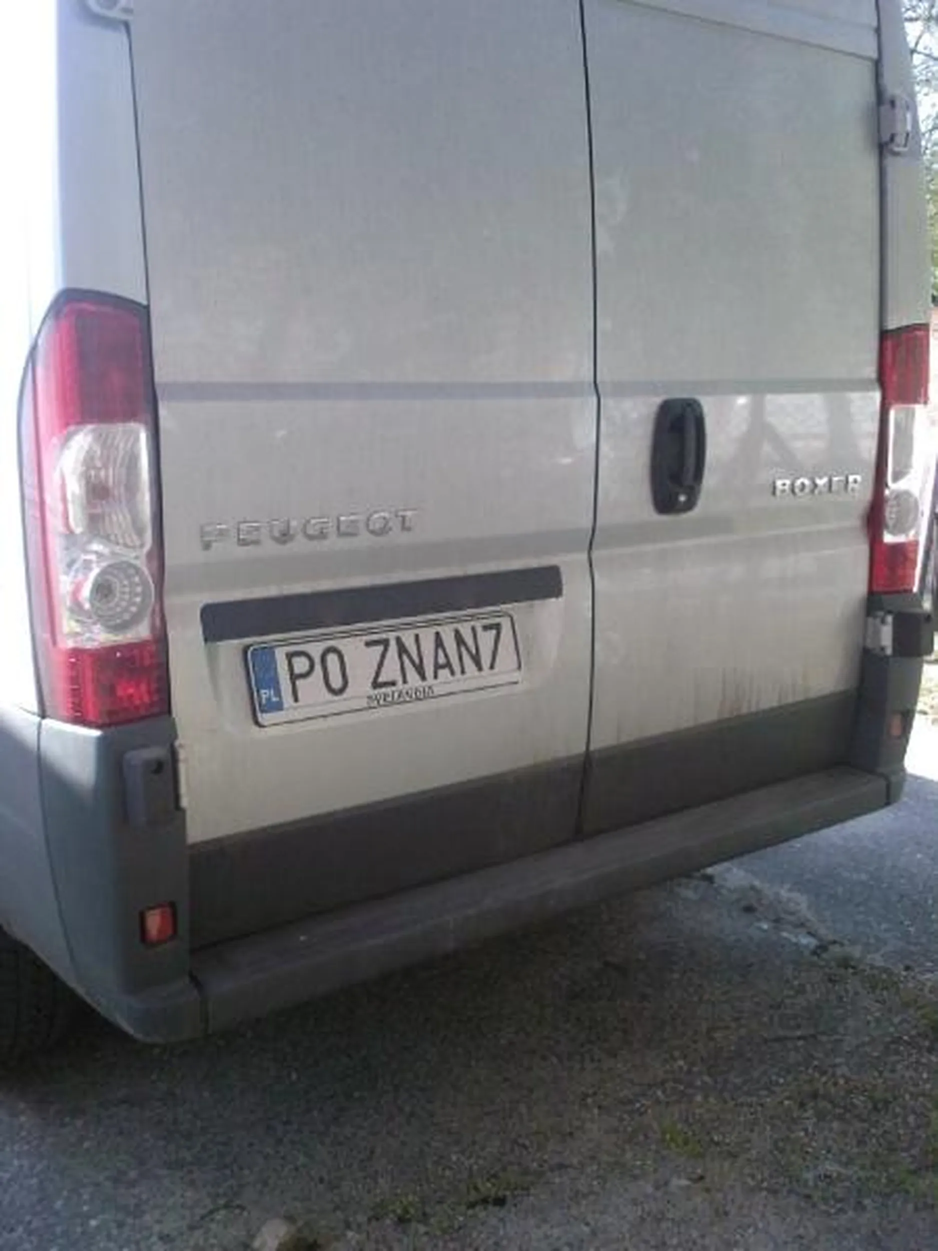 Fajny numer, blacha P0 ZNAN7