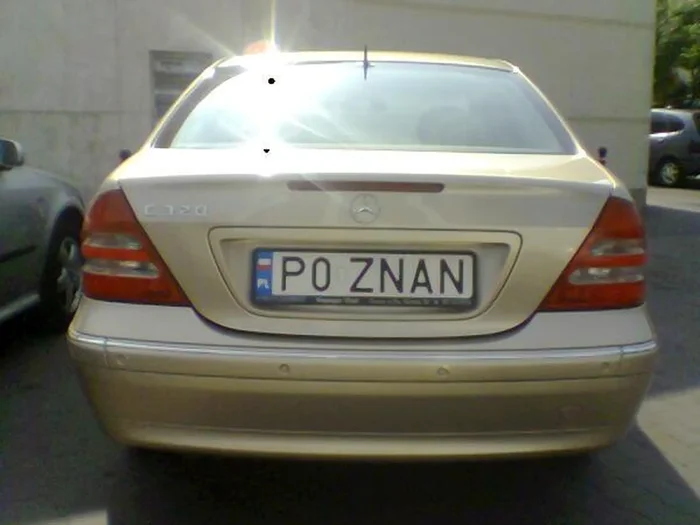 Fajny numer, blacha P0 ZNAN