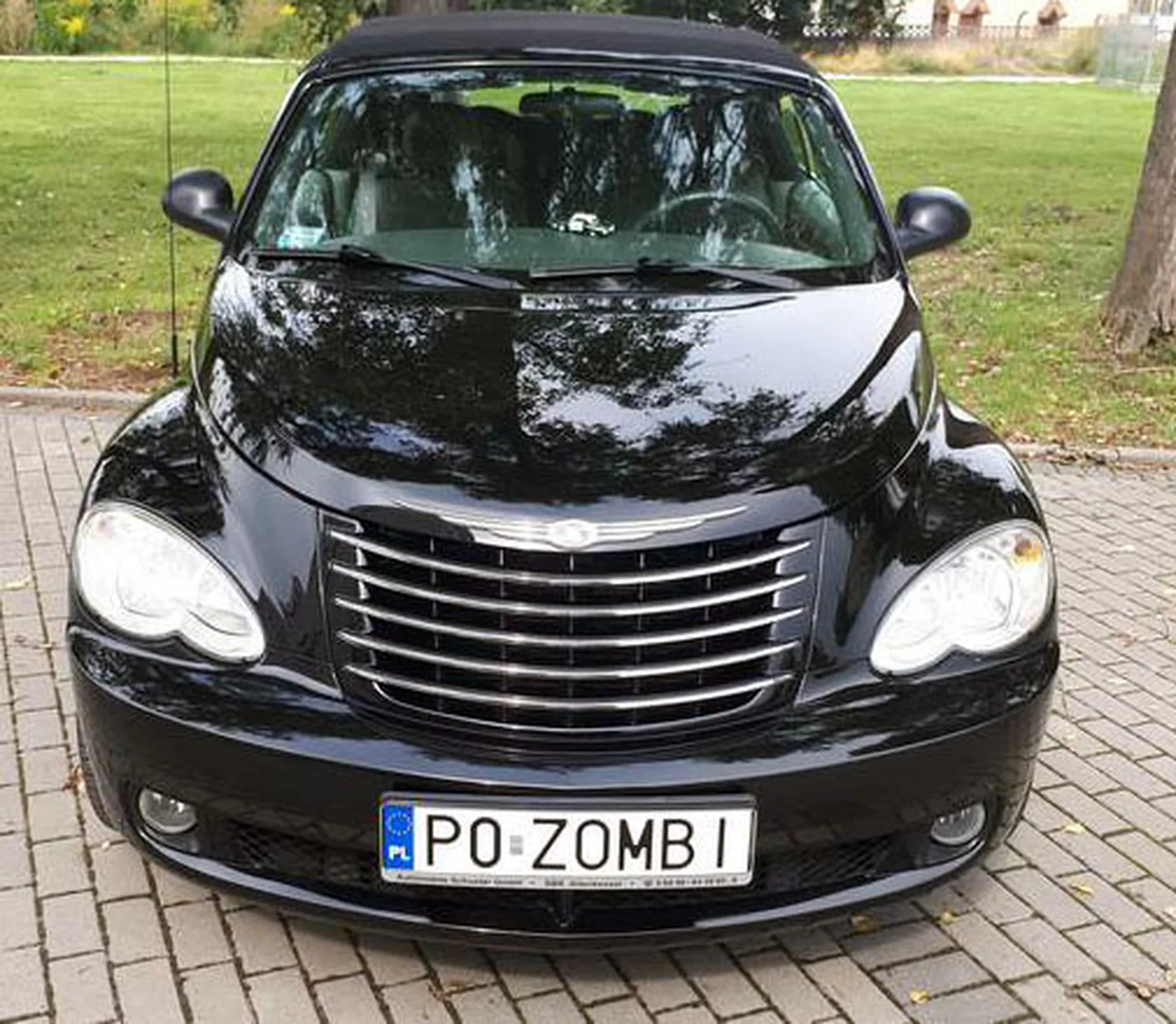 Fajny numer, blacha P0 ZOMBI