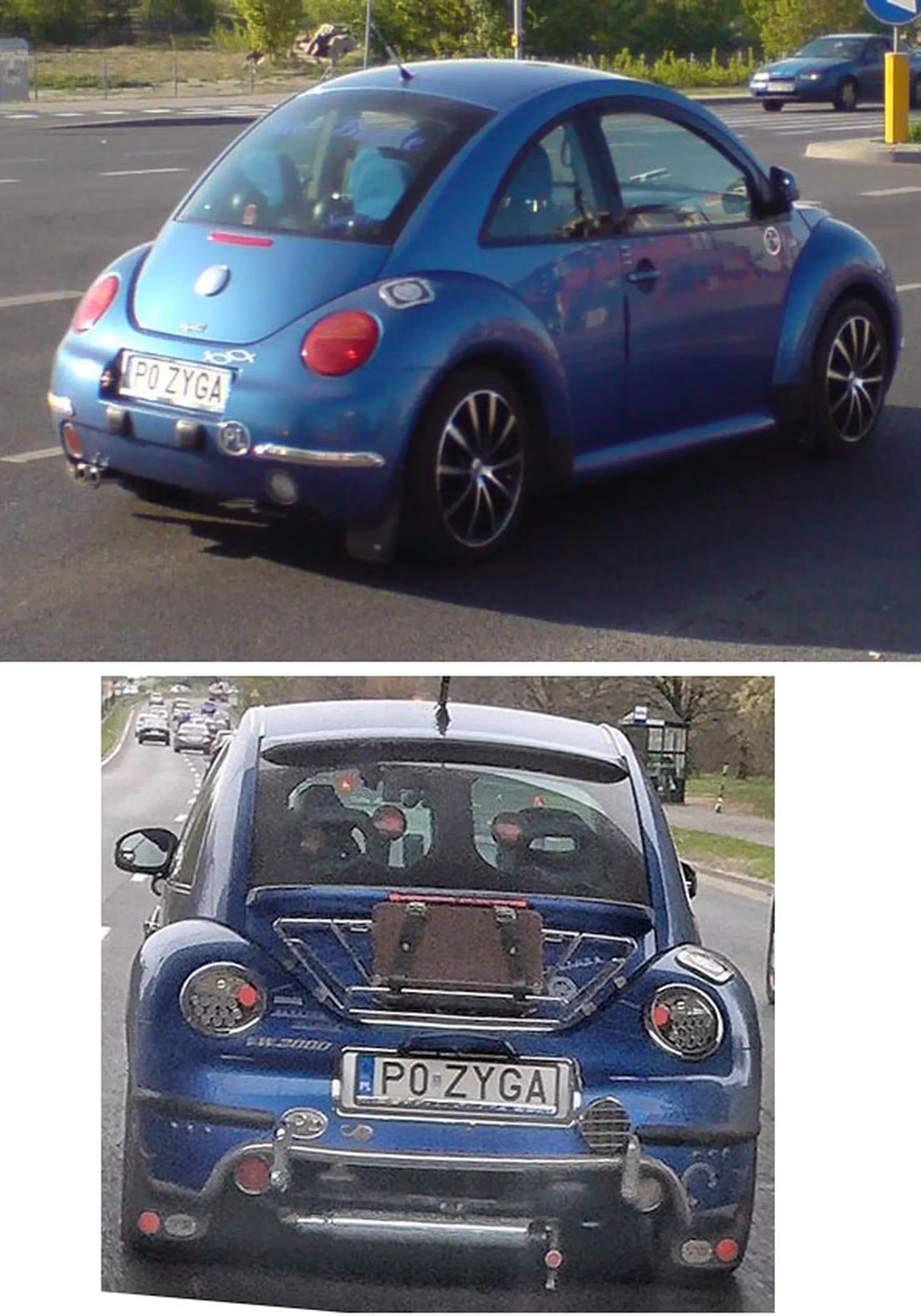 Fajny numer, blacha P0 ZYGA