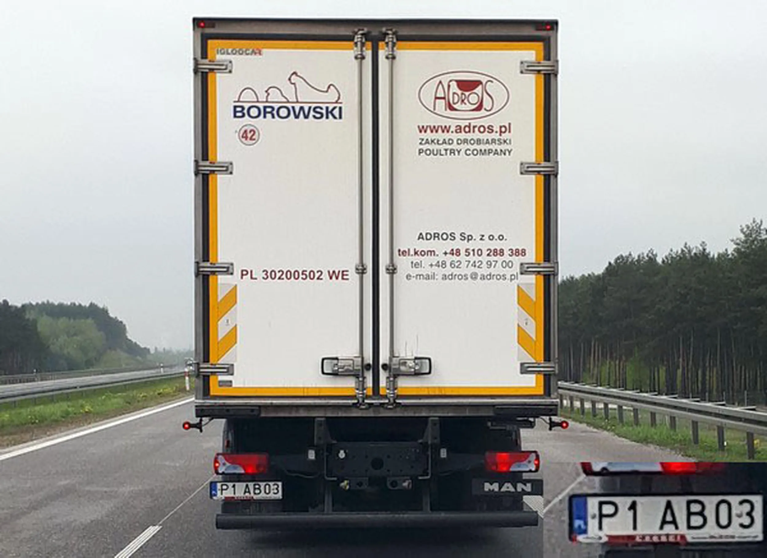 Fajny numer, blacha P1 AB03