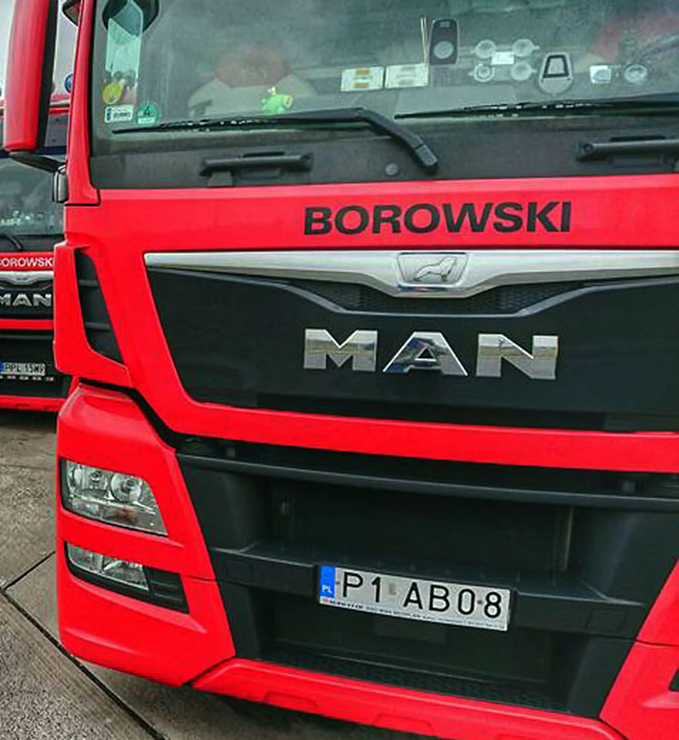 Fajny numer, blacha P1 AB08