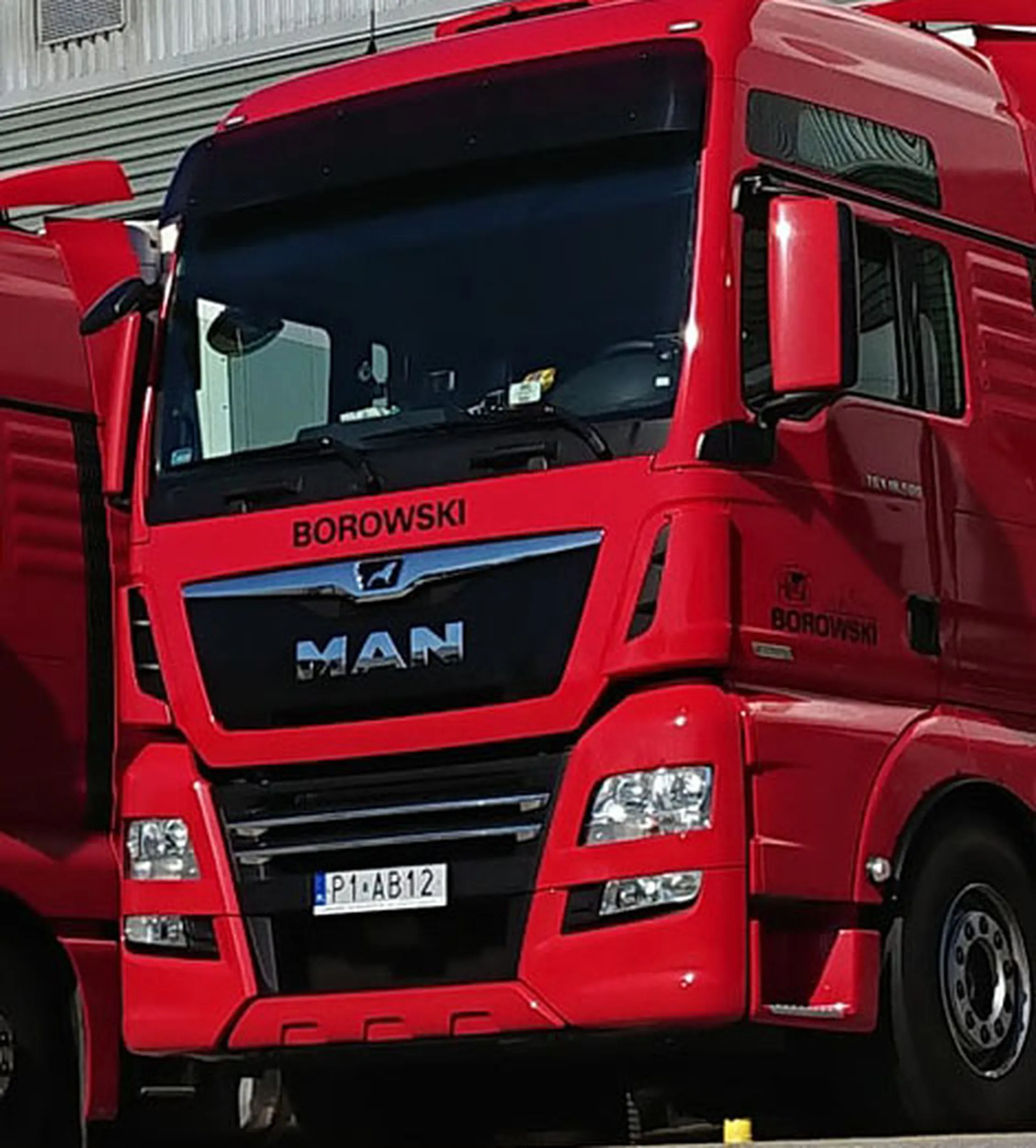 Fajny numer, blacha P1 AB12