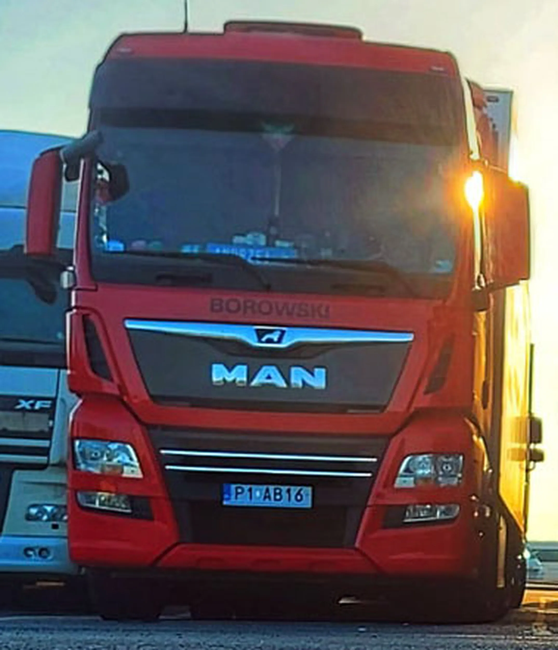 Fajny numer, blacha P1 AB16