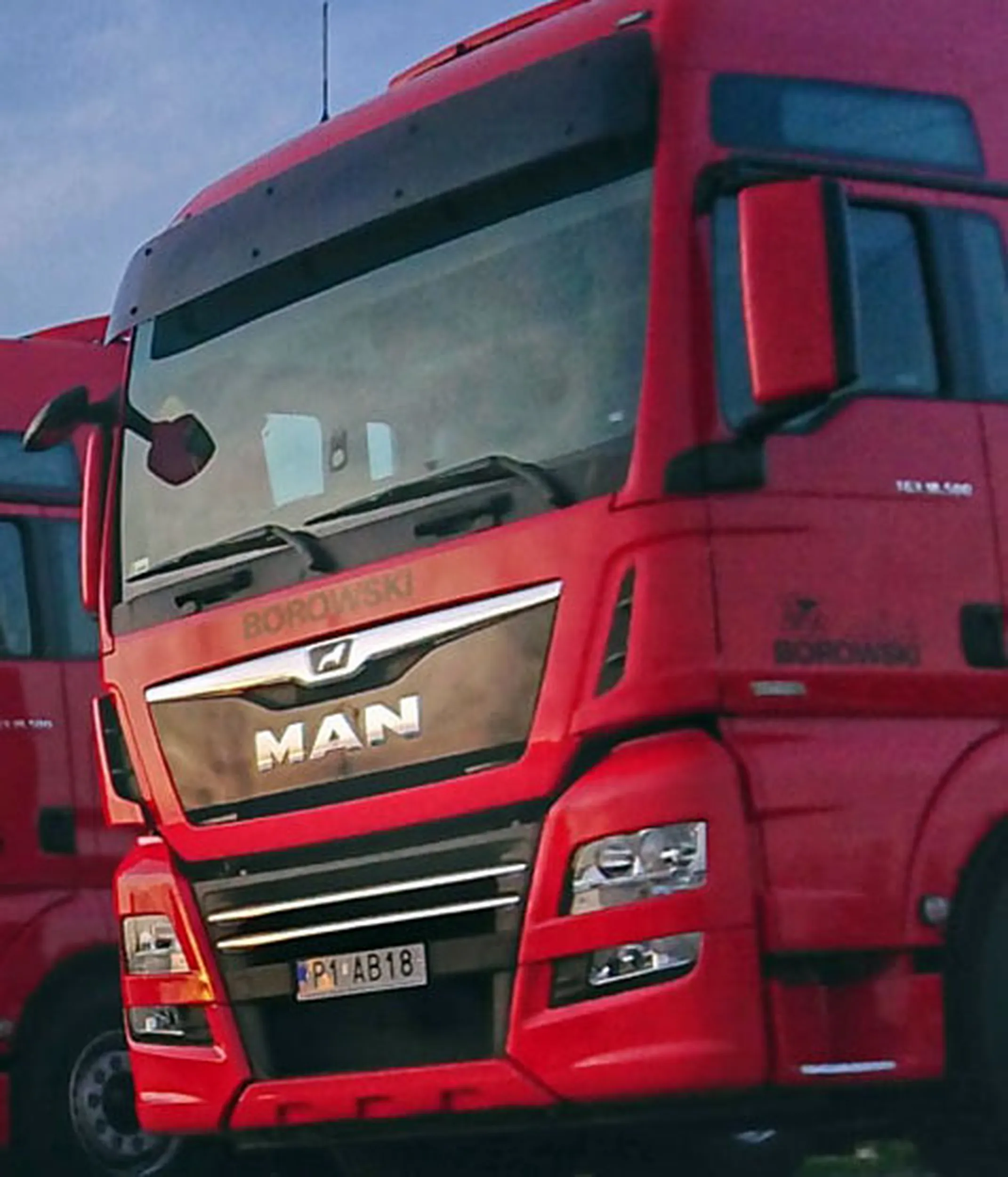 Fajny numer, blacha P1 AB18