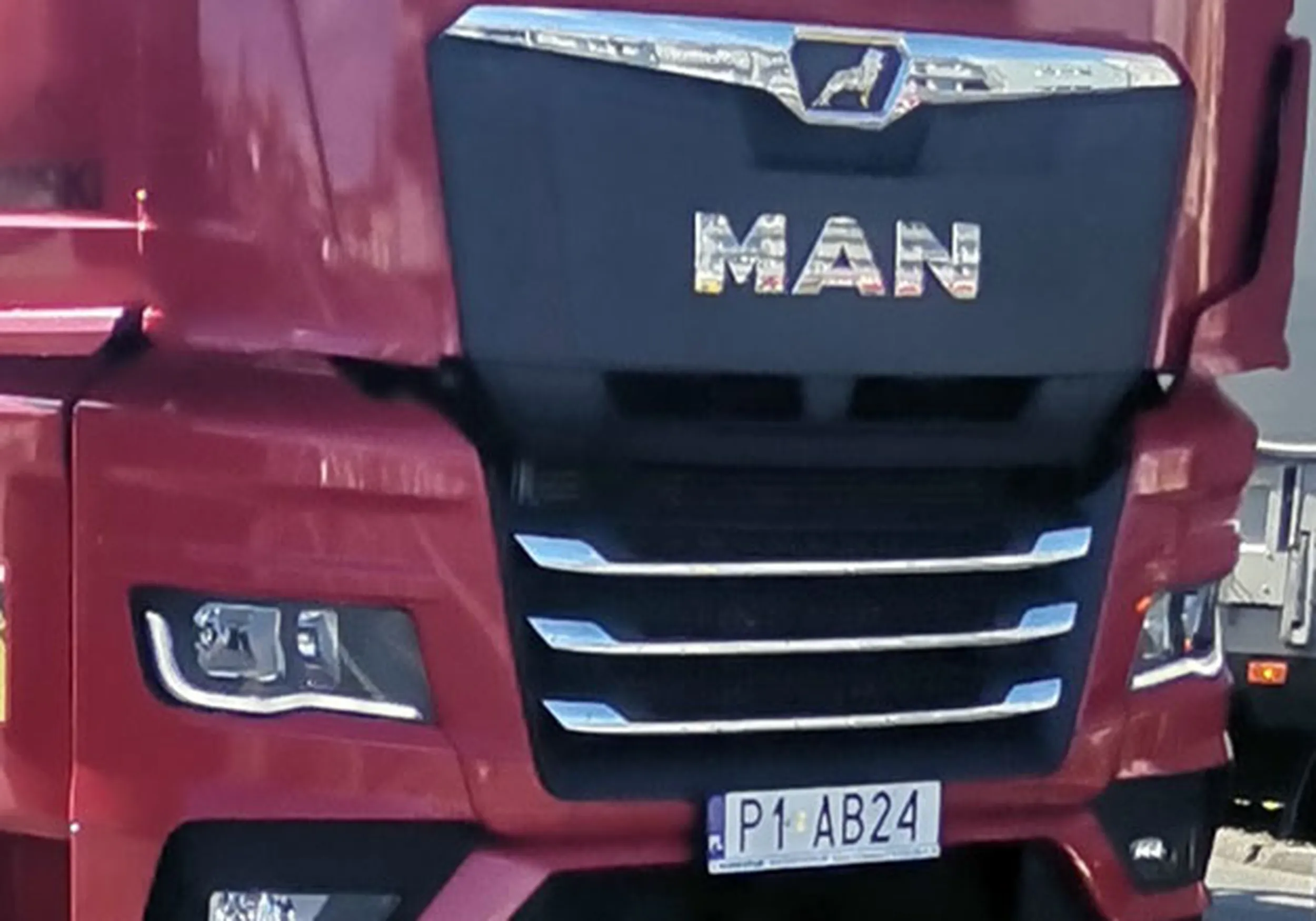 Fajny numer, blacha P1 AB24