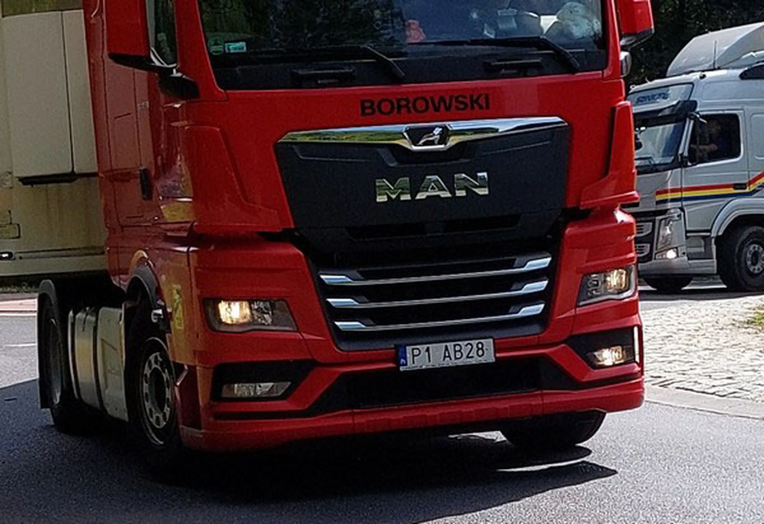 Fajny numer, blacha P1 AB28