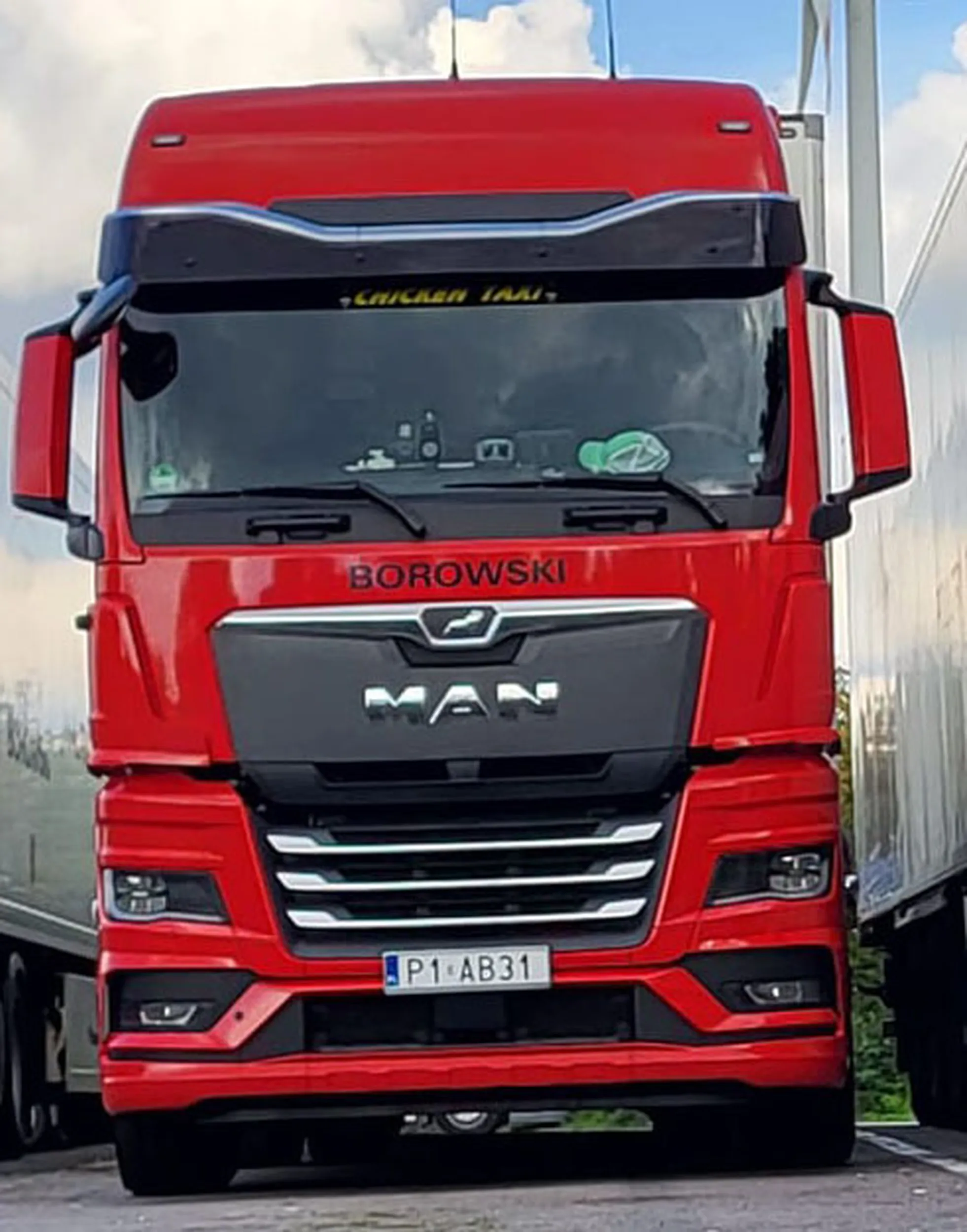 Fajny numer, blacha P1 AB31