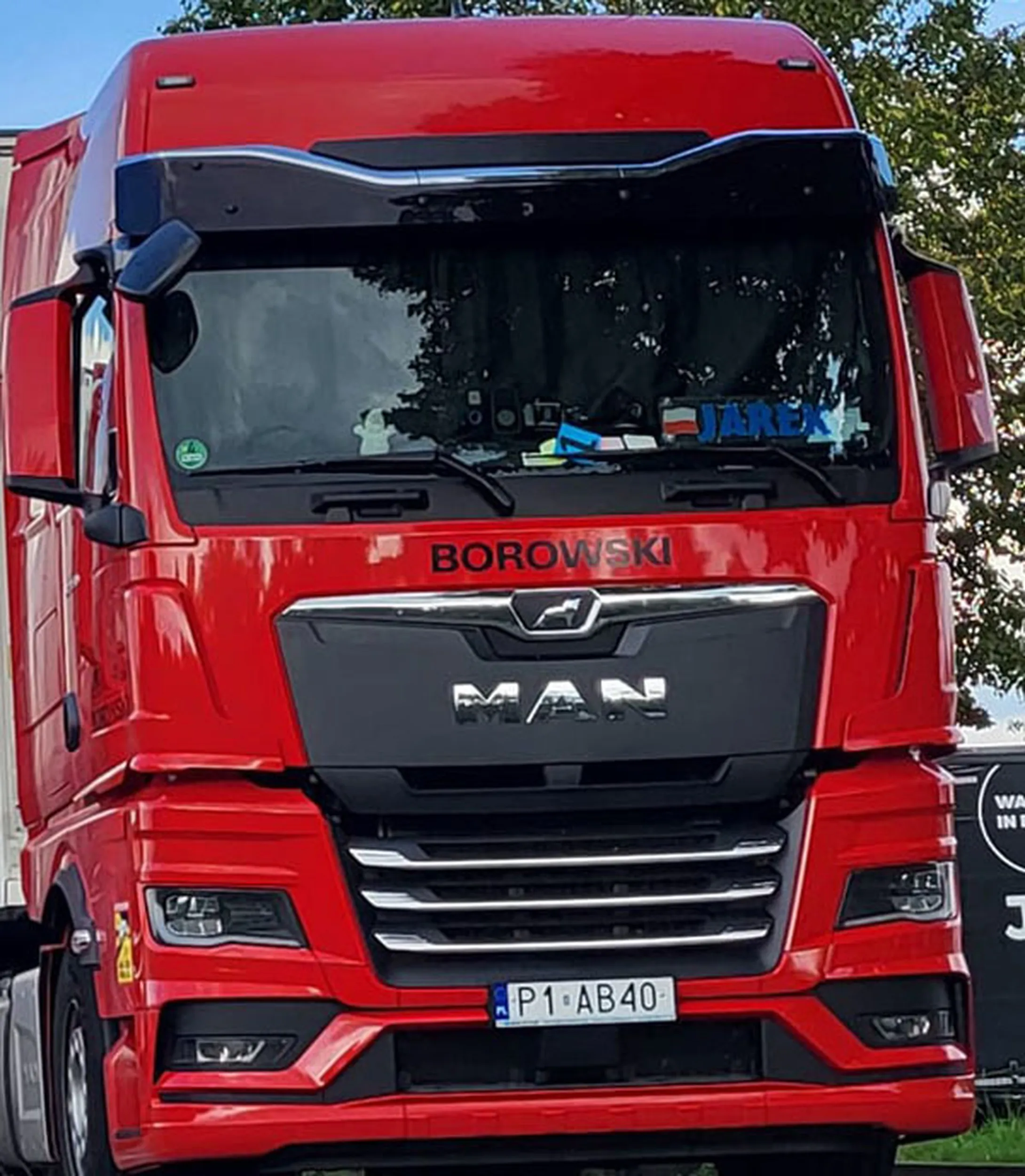 Fajny numer, blacha P1 AB40