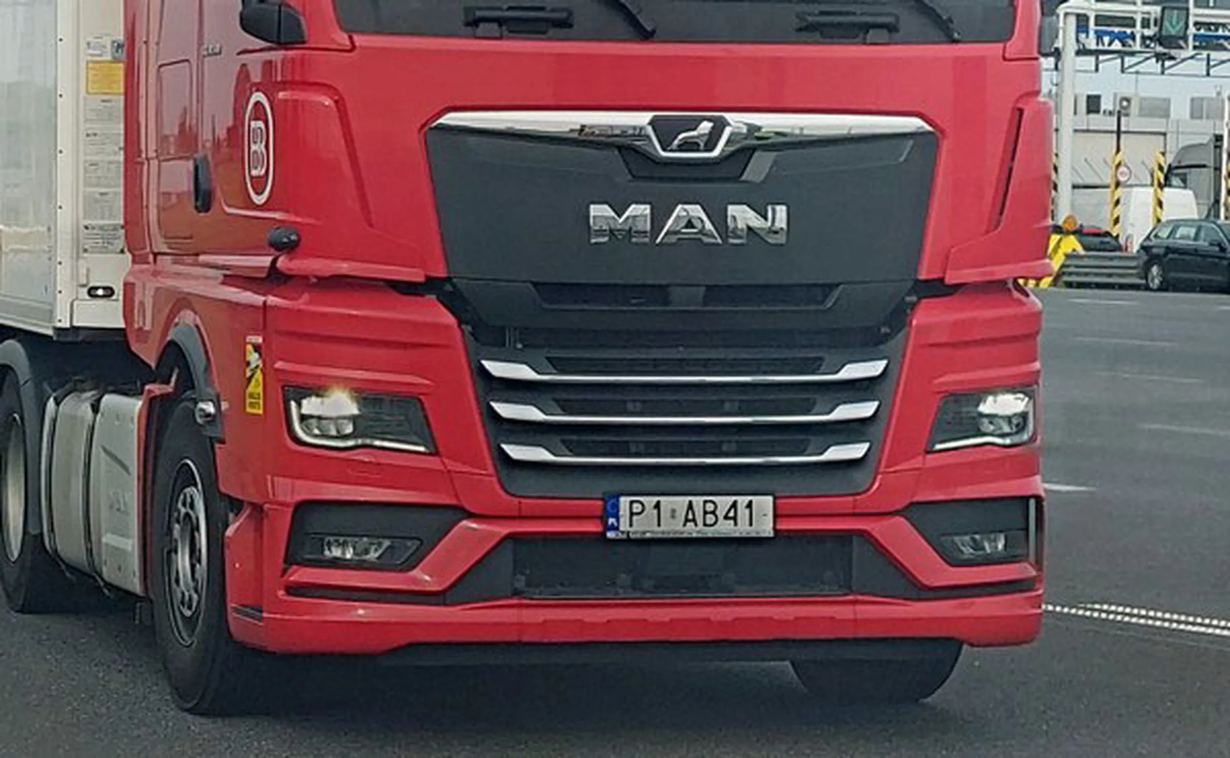 Fajny numer, blacha P1 AB41