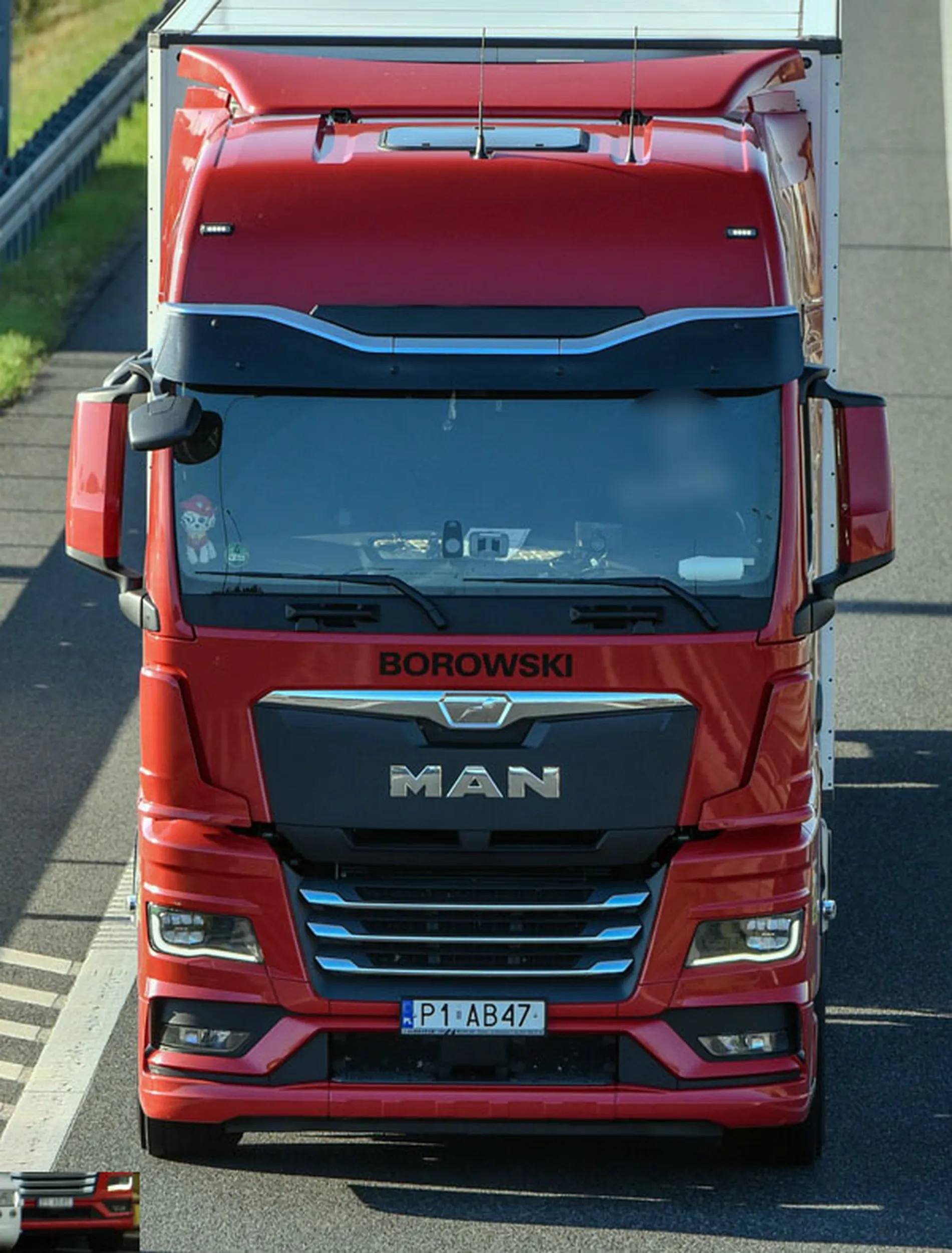 Fajny numer, blacha P1 AB47