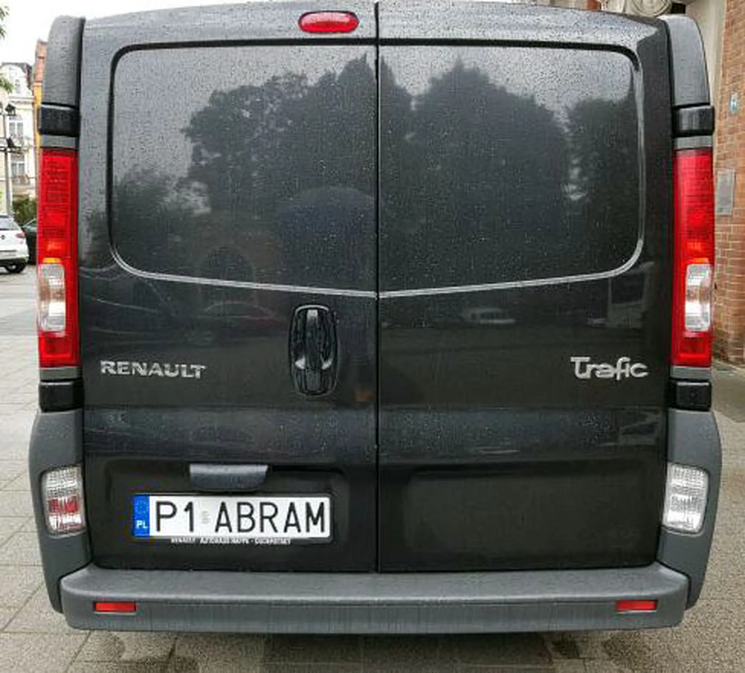 Fajny numer, blacha P1 ABRAM