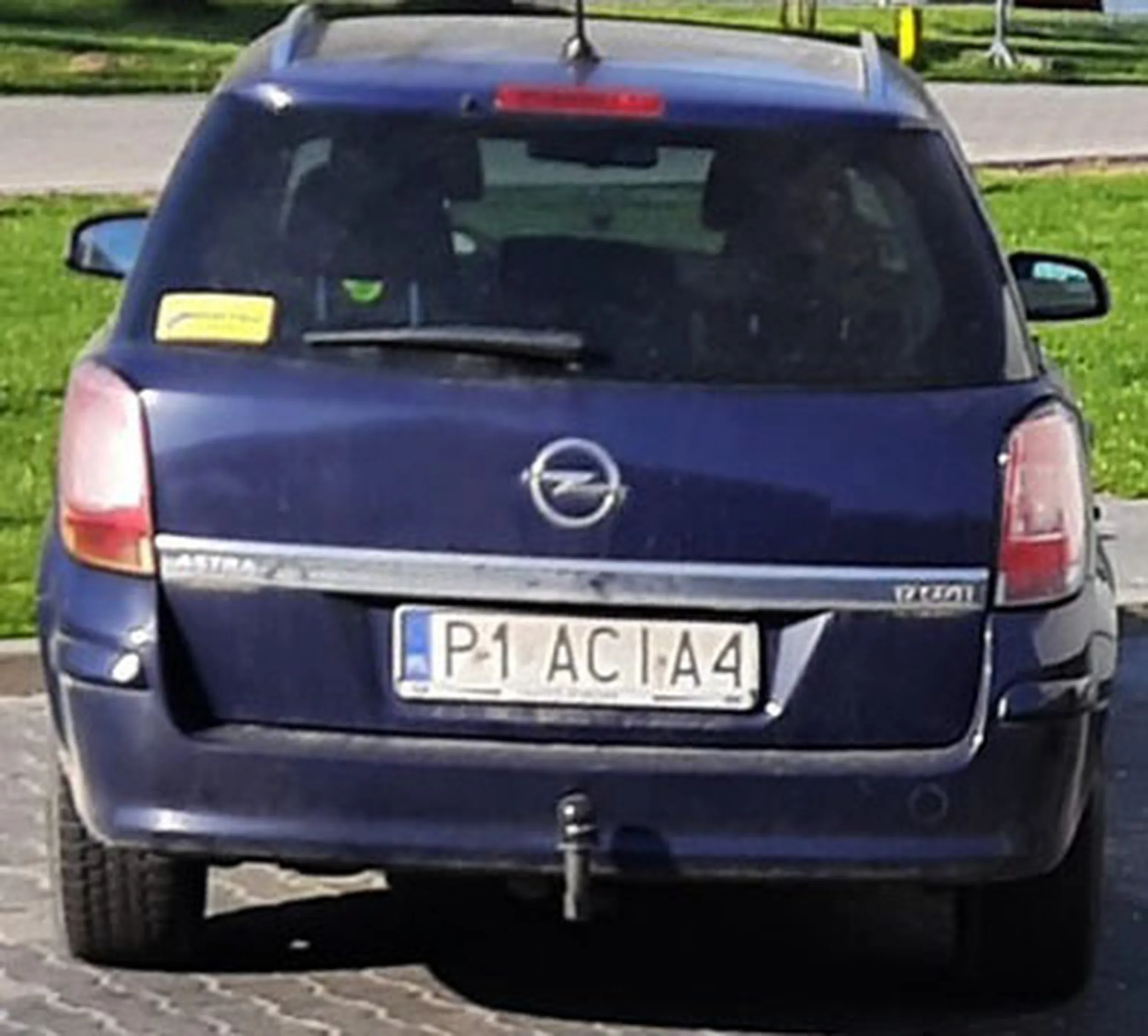 Fajny numer, blacha P1 ACIA4