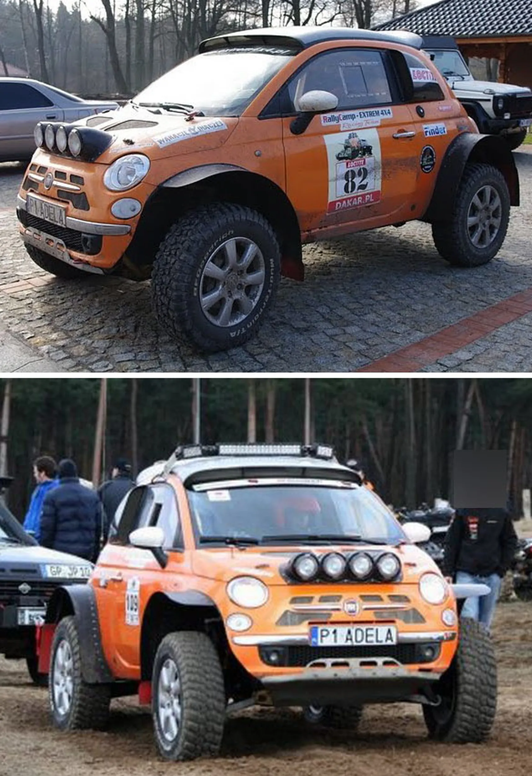 Fajny numer, blacha P1 ADELA