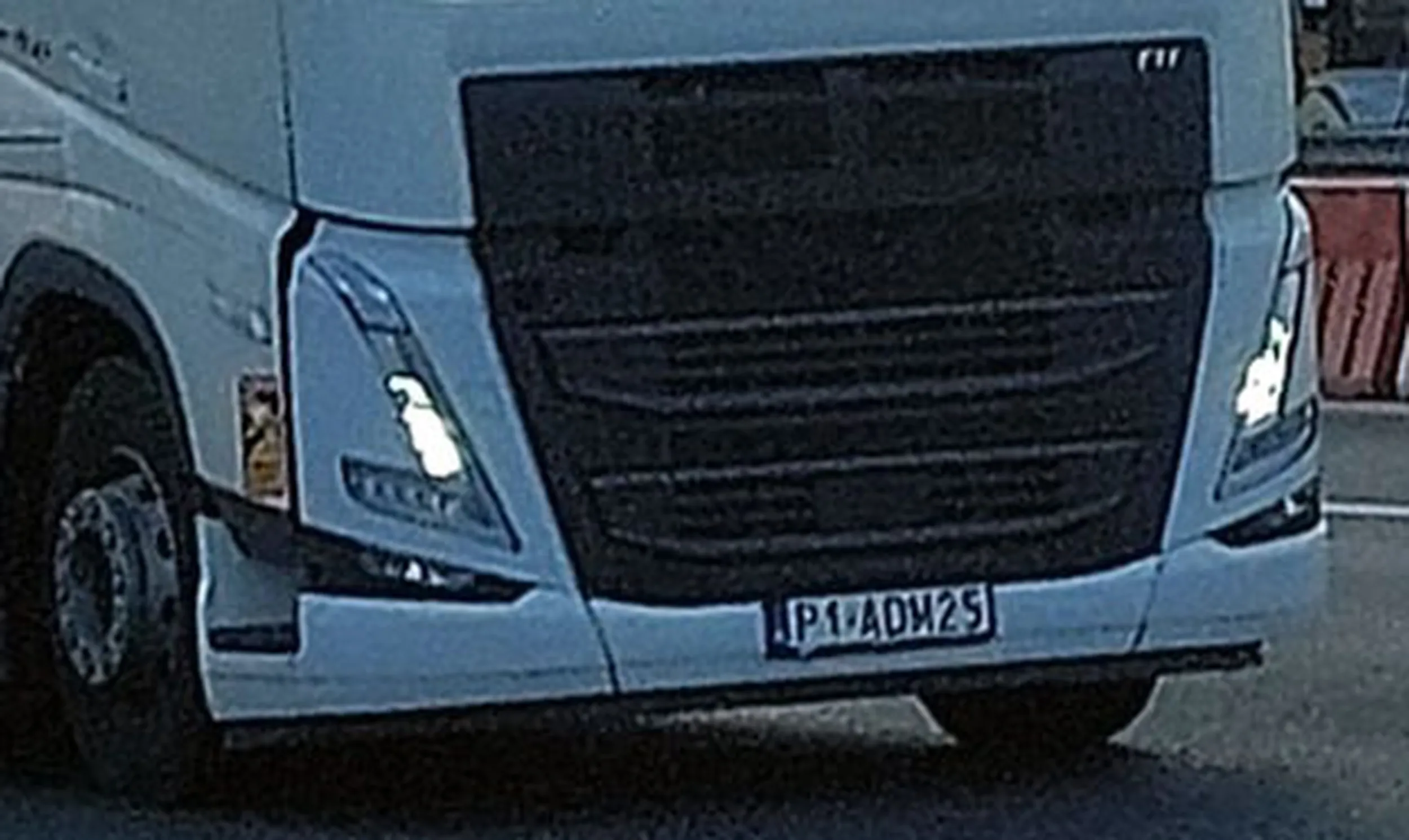 Fajny numer, blacha P1 ADM25