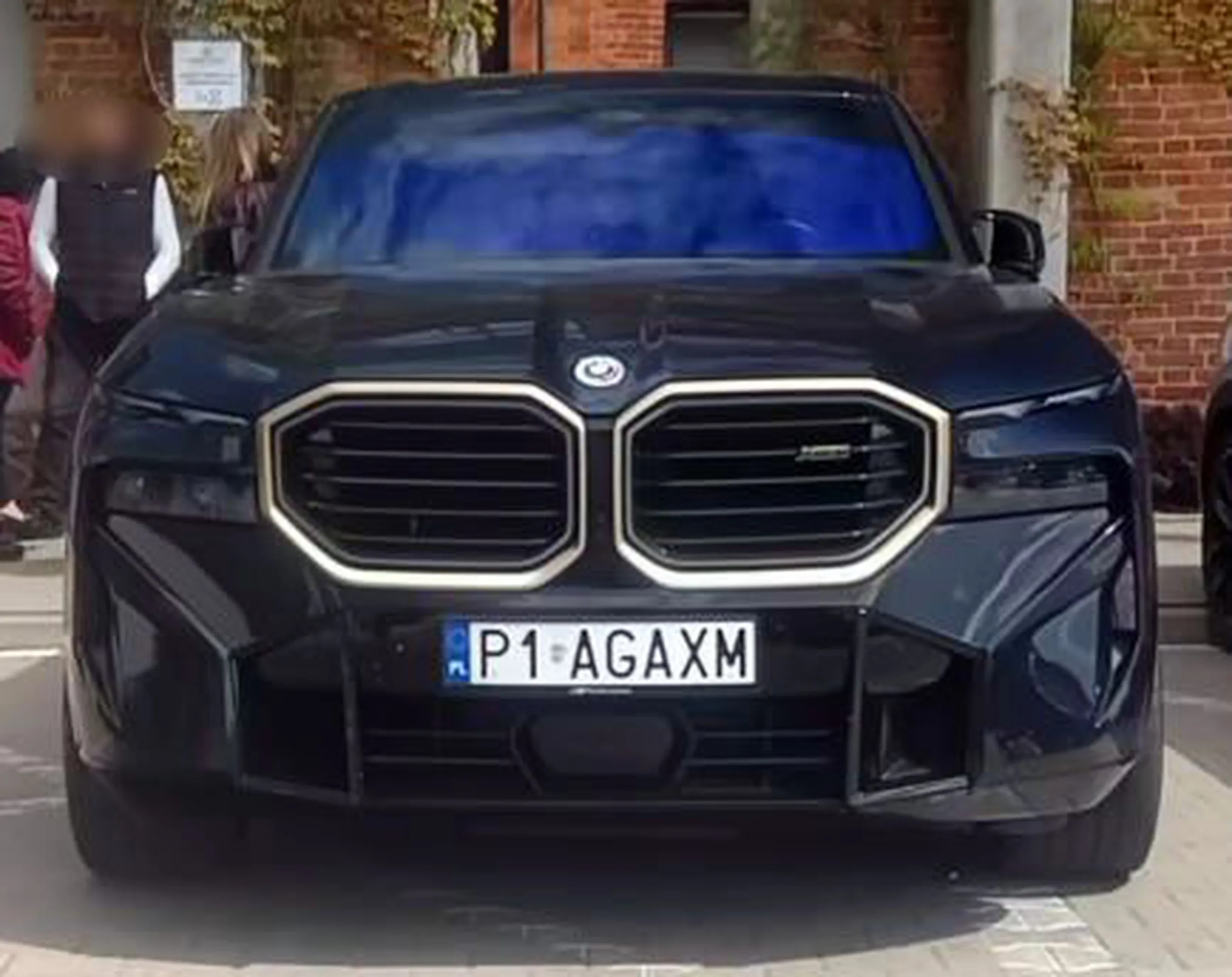 Fajny numer, blacha P1 AGAXM