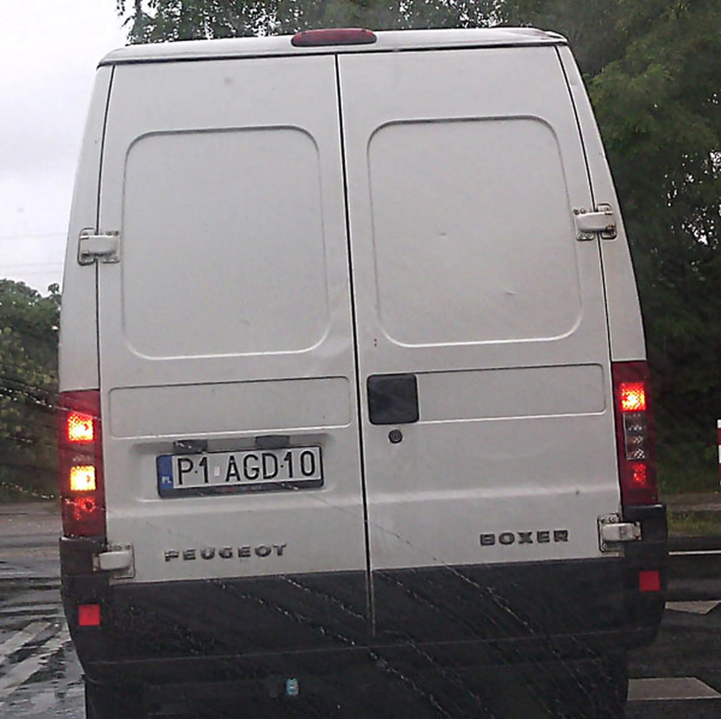 Fajny numer, blacha P1 AGD10