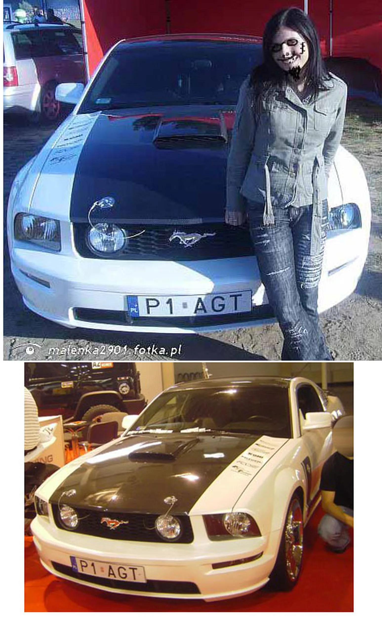 Fajny numer, blacha P1 AGT