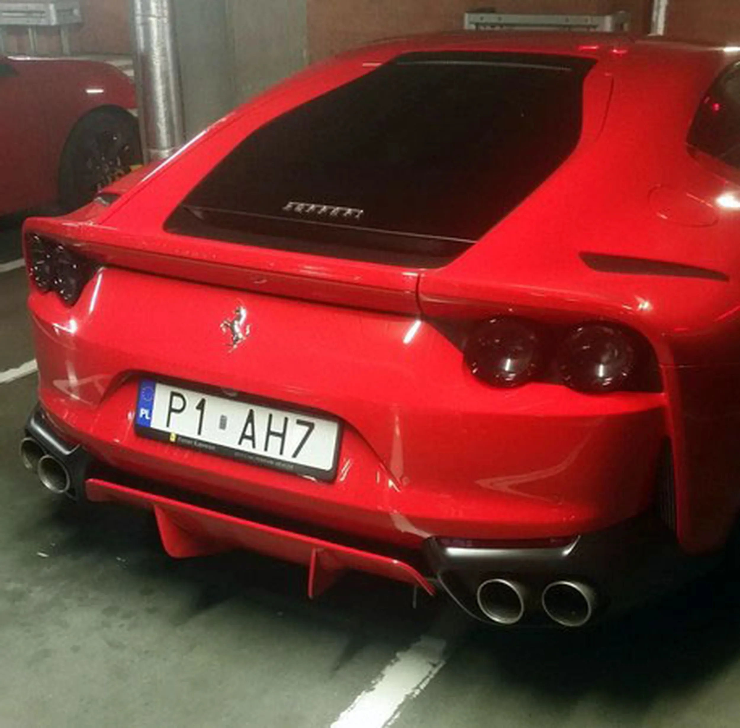 Fajny numer, blacha P1 AH7