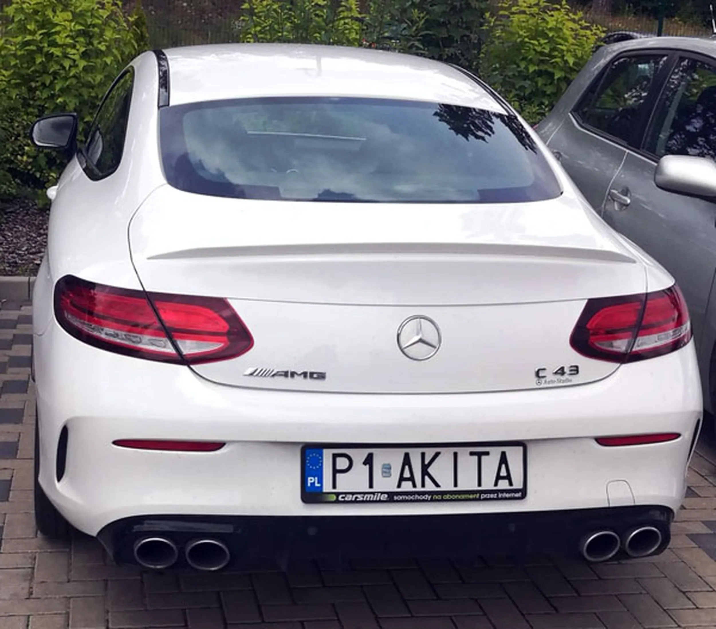 Fajny numer, blacha P1 AKITA