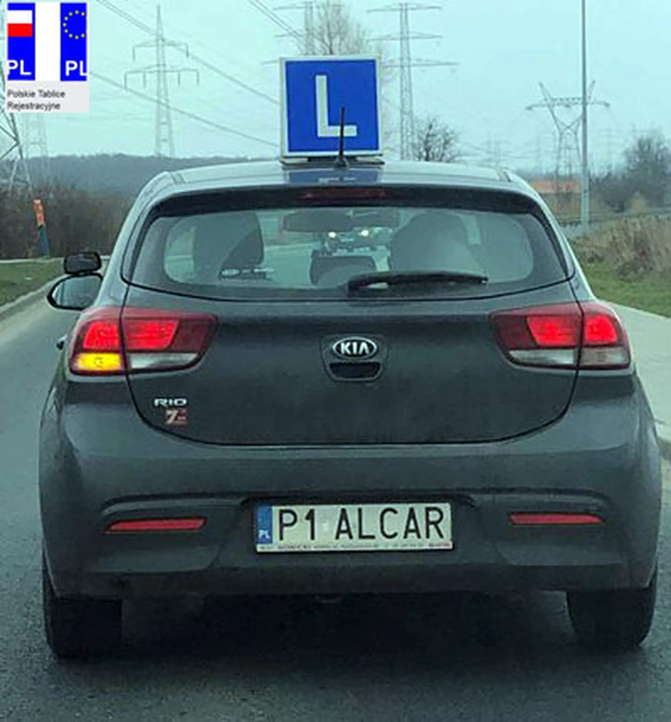 Fajny numer, blacha P1 ALCAR