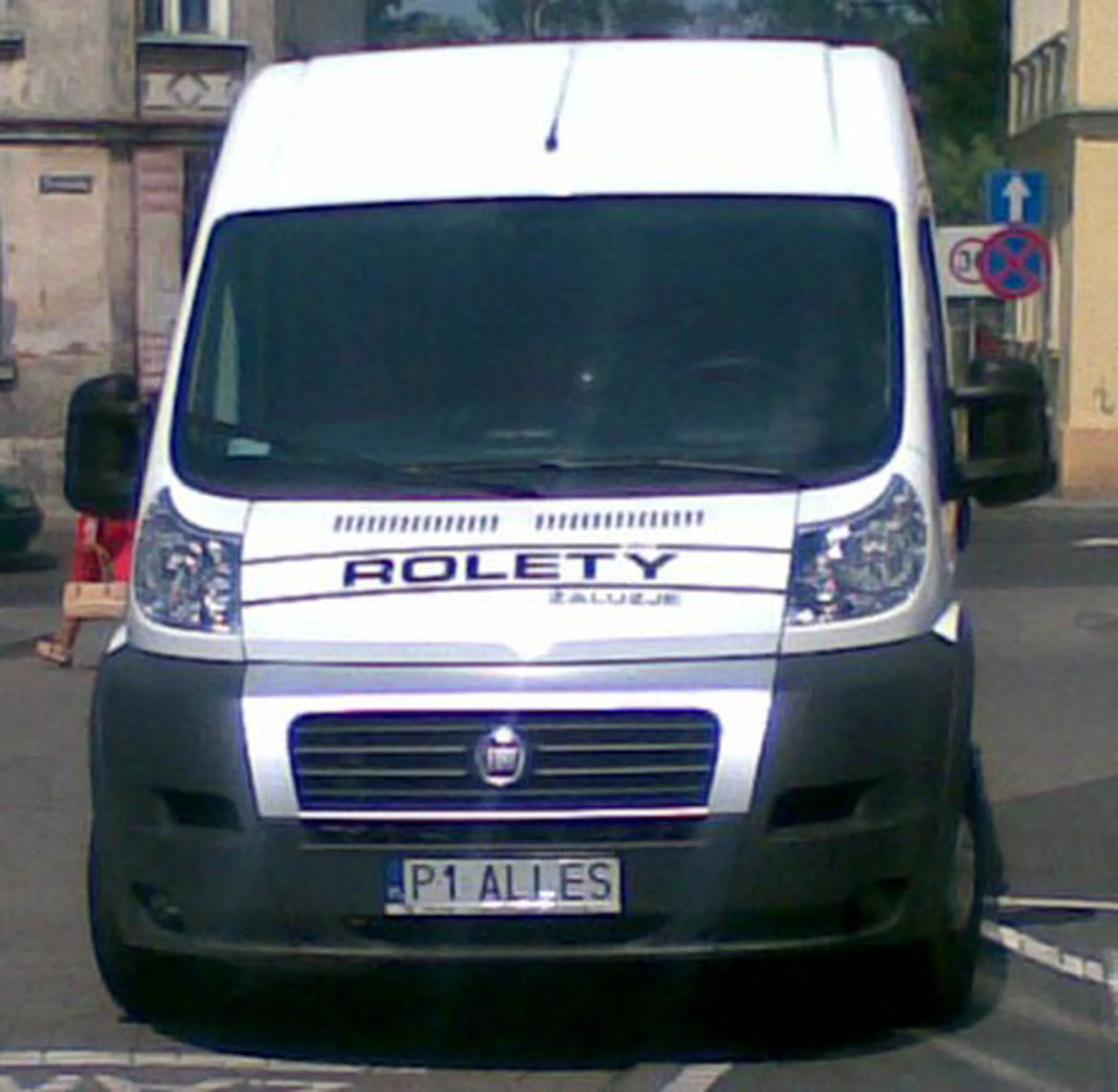 Fajny numer, blacha P1 ALLES