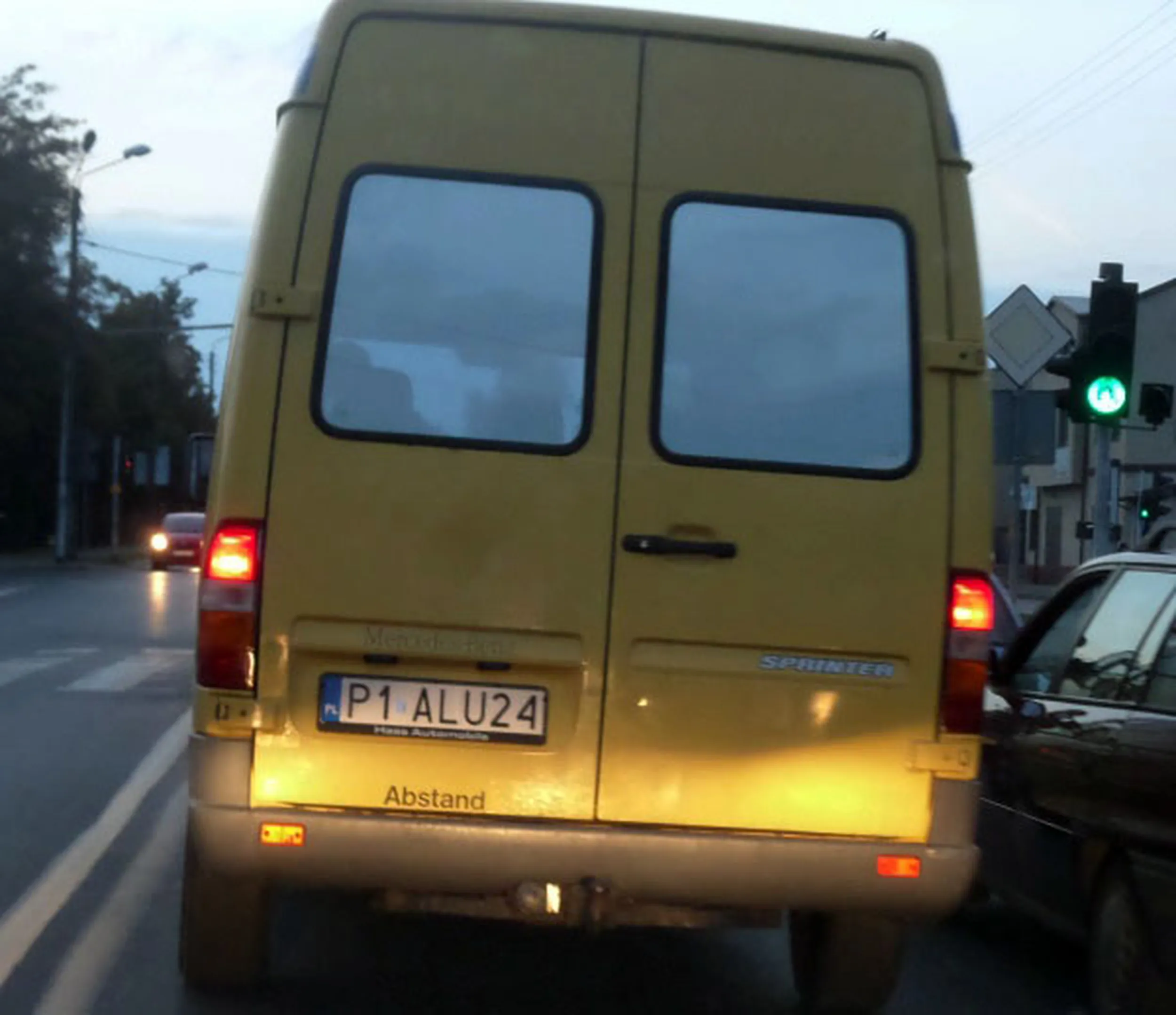 Fajny numer, blacha P1 ALU24