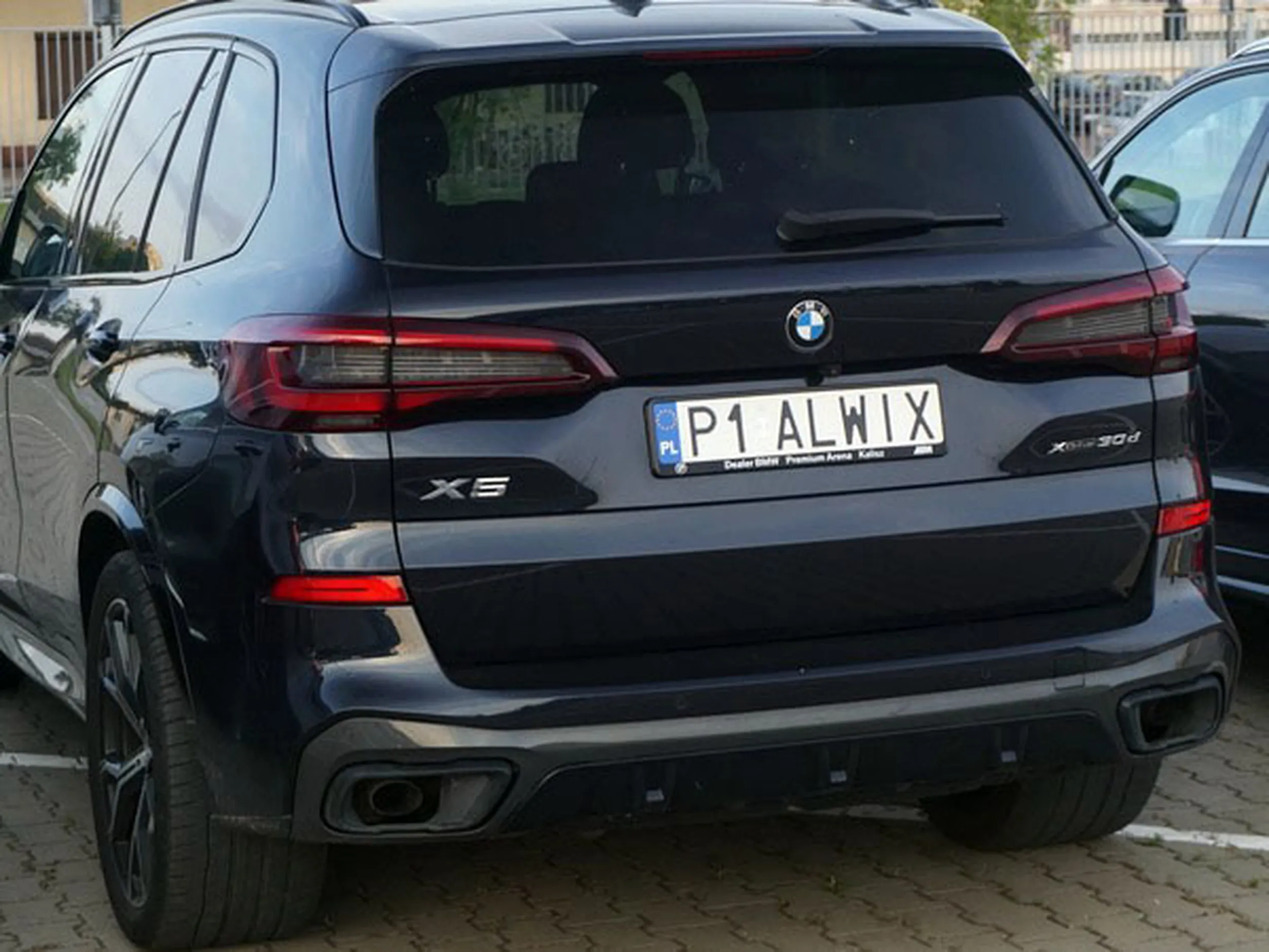 Fajny numer, blacha P1 ALWIX