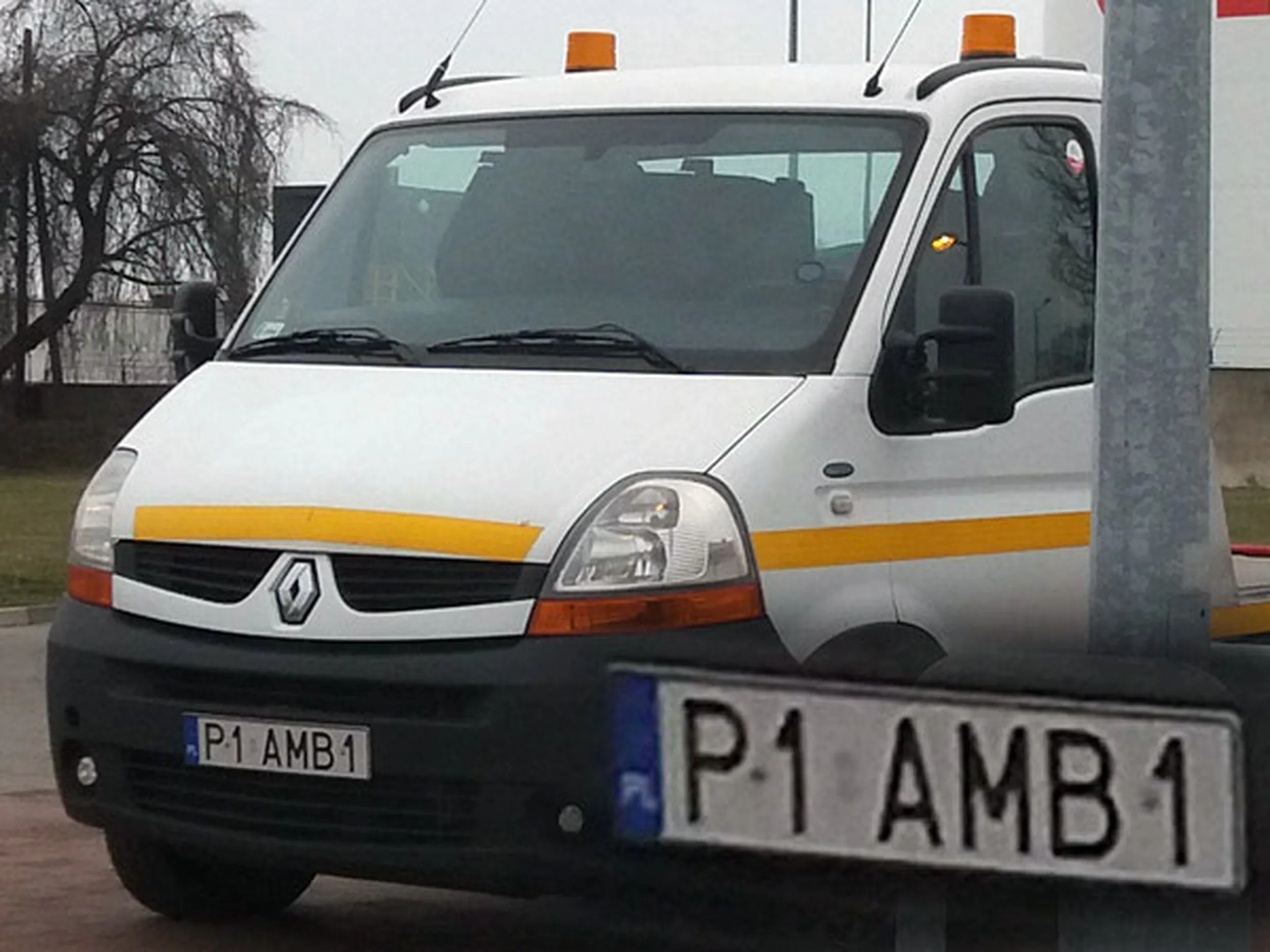 Fajny numer, blacha P1 AMB1