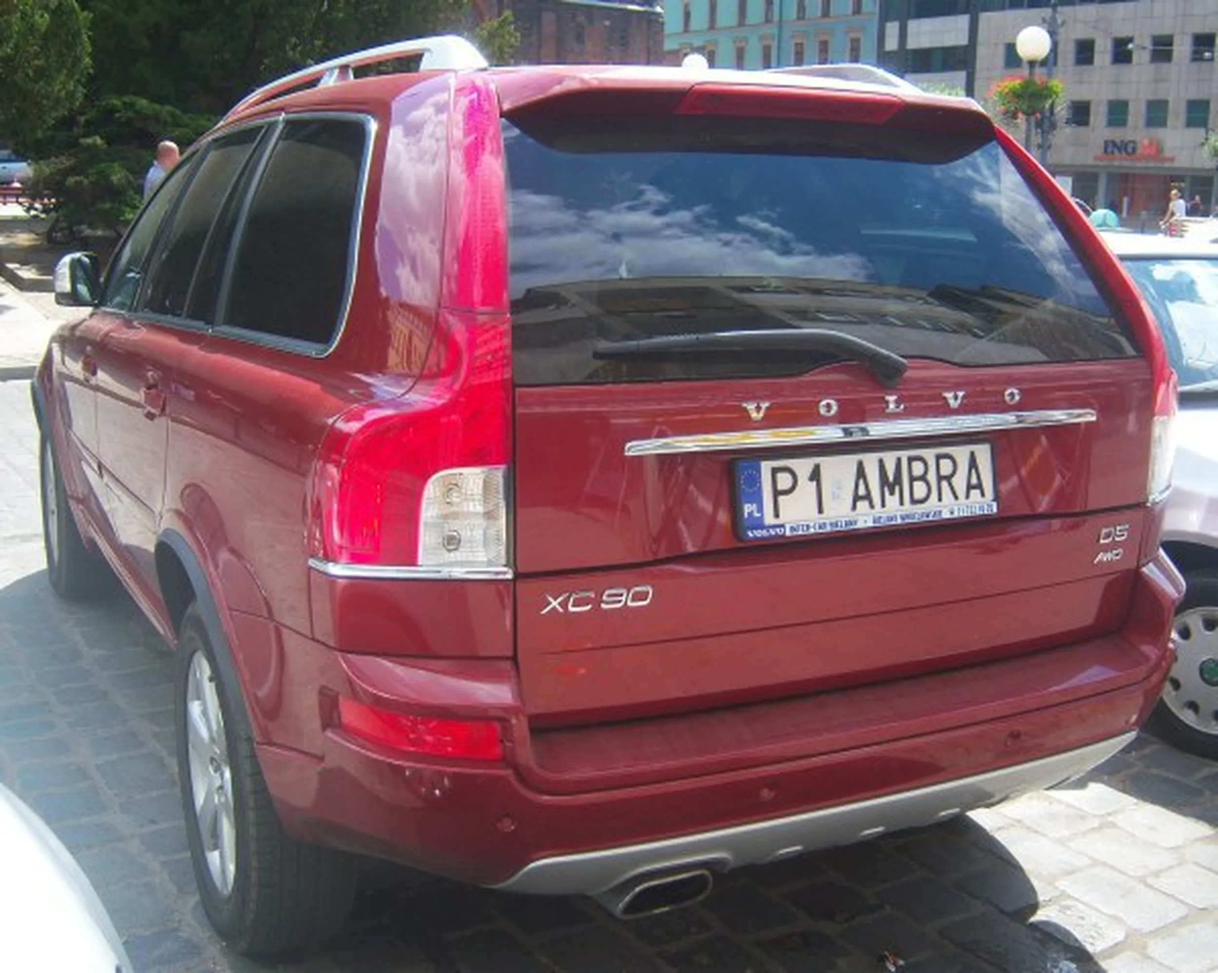 Fajny numer, blacha P1 AMBRA