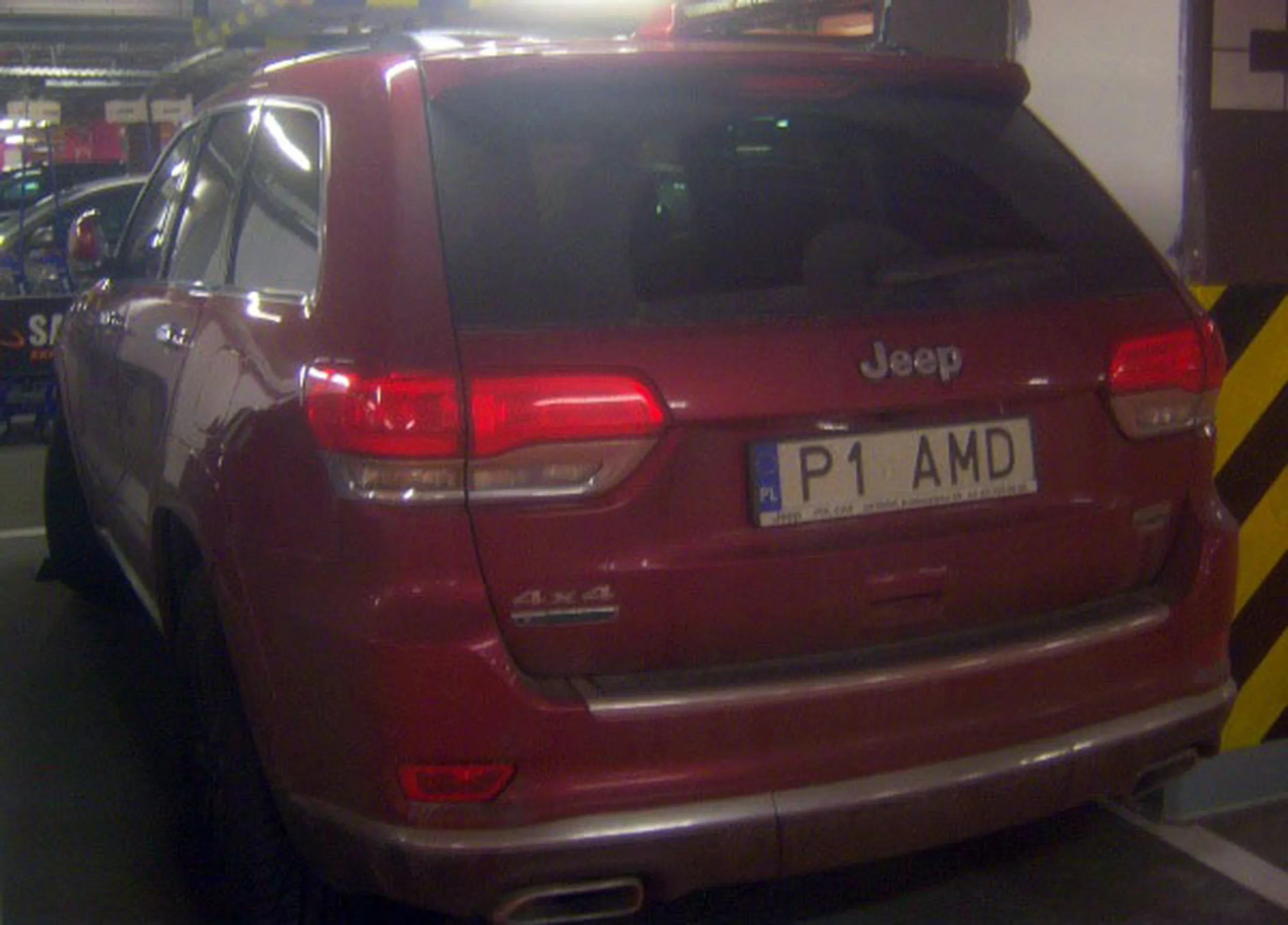 Fajny numer, blacha P1 AMD