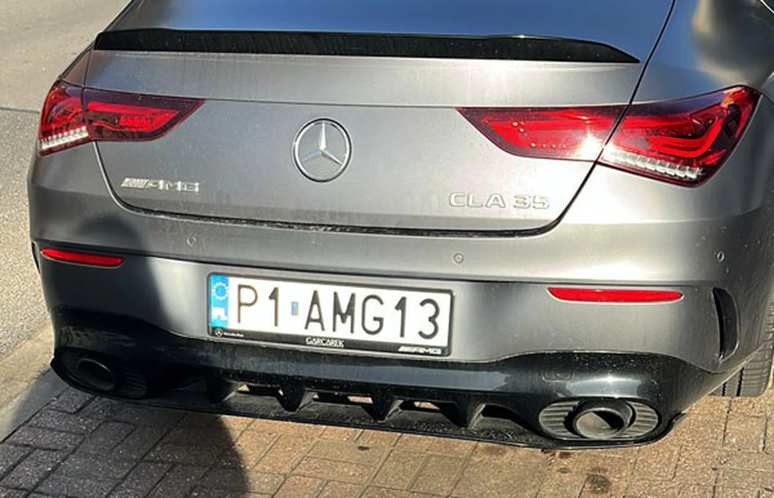 Fajny numer, blacha P1 AMG13
