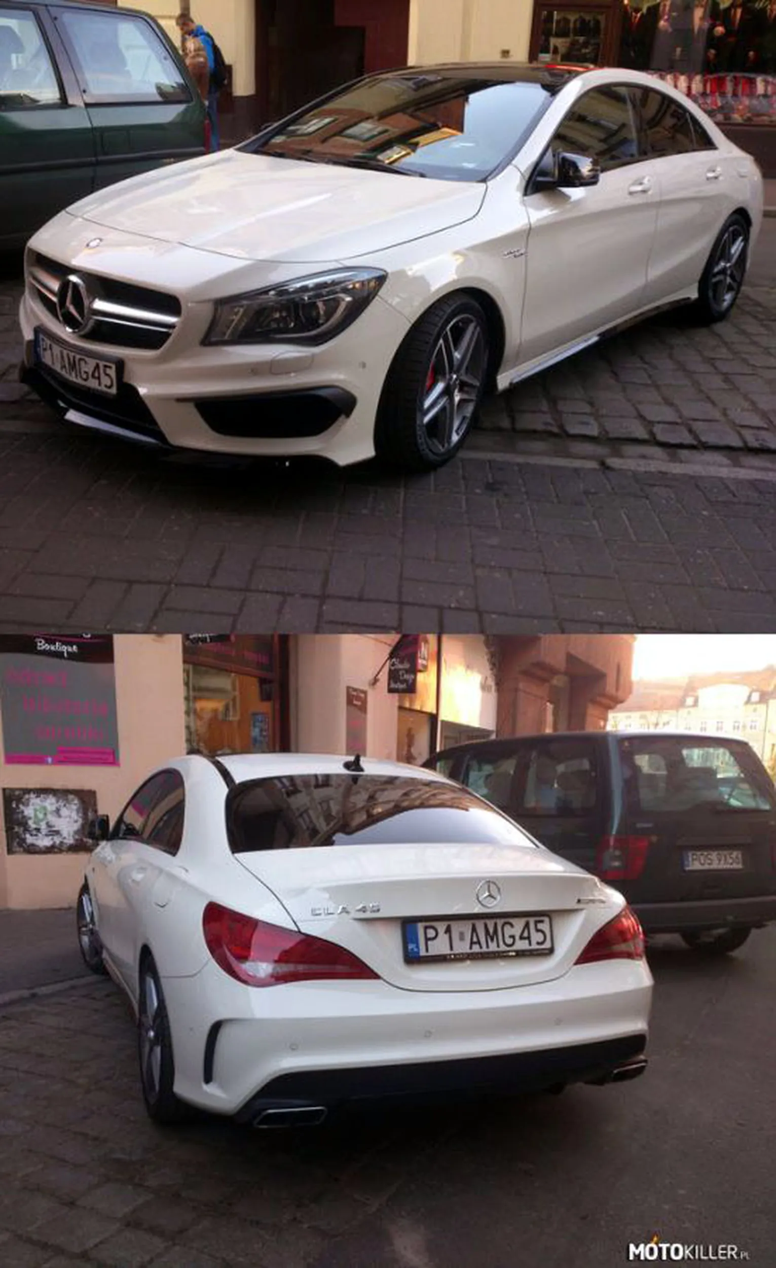 Fajny numer, blacha P1 AMG45