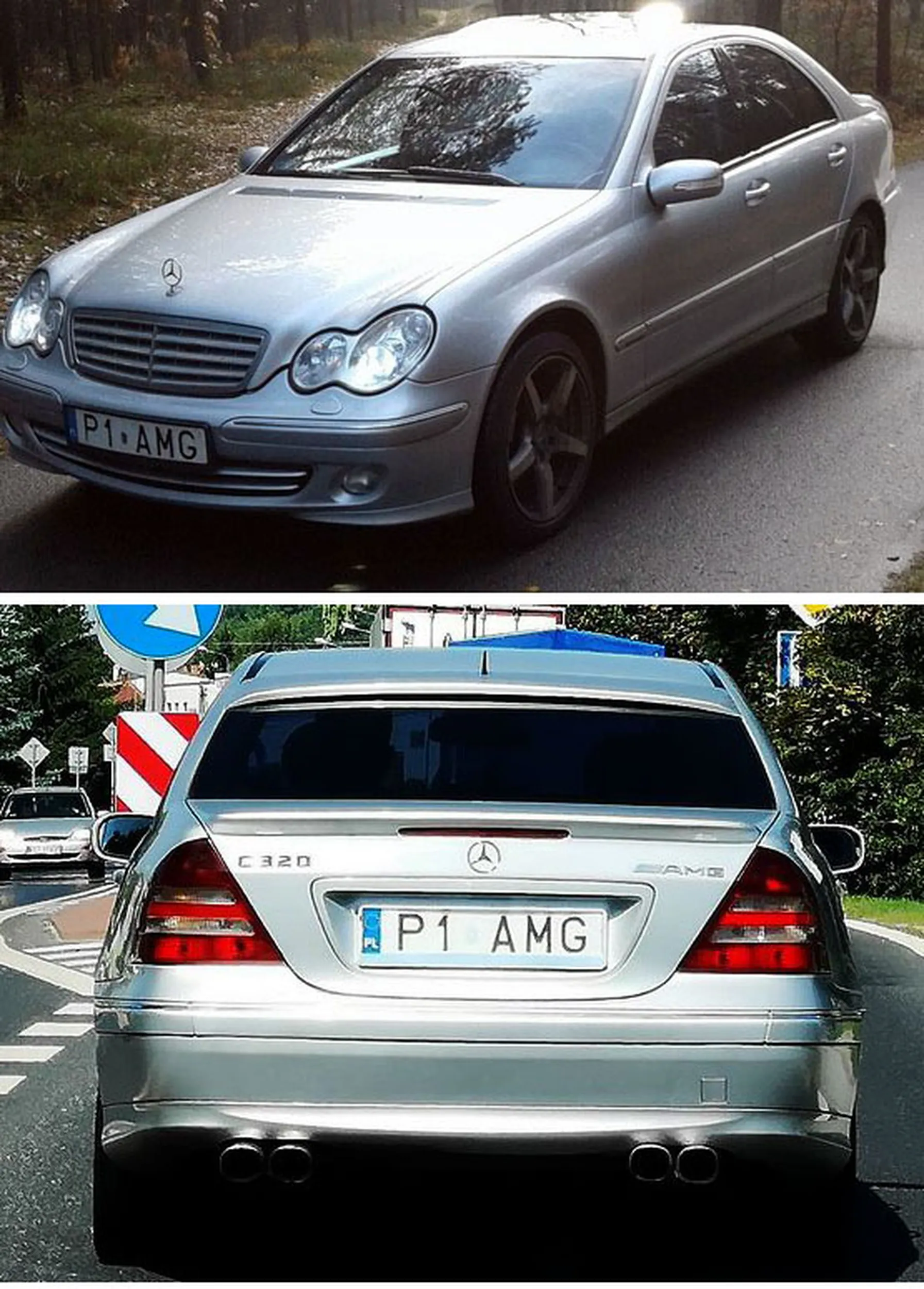 Fajny numer, blacha P1 AMG
