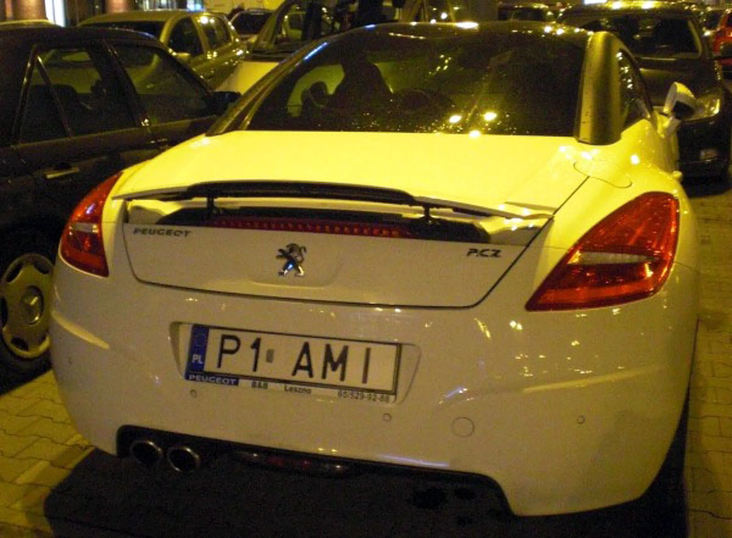 Fajny numer, blacha P1 AMI