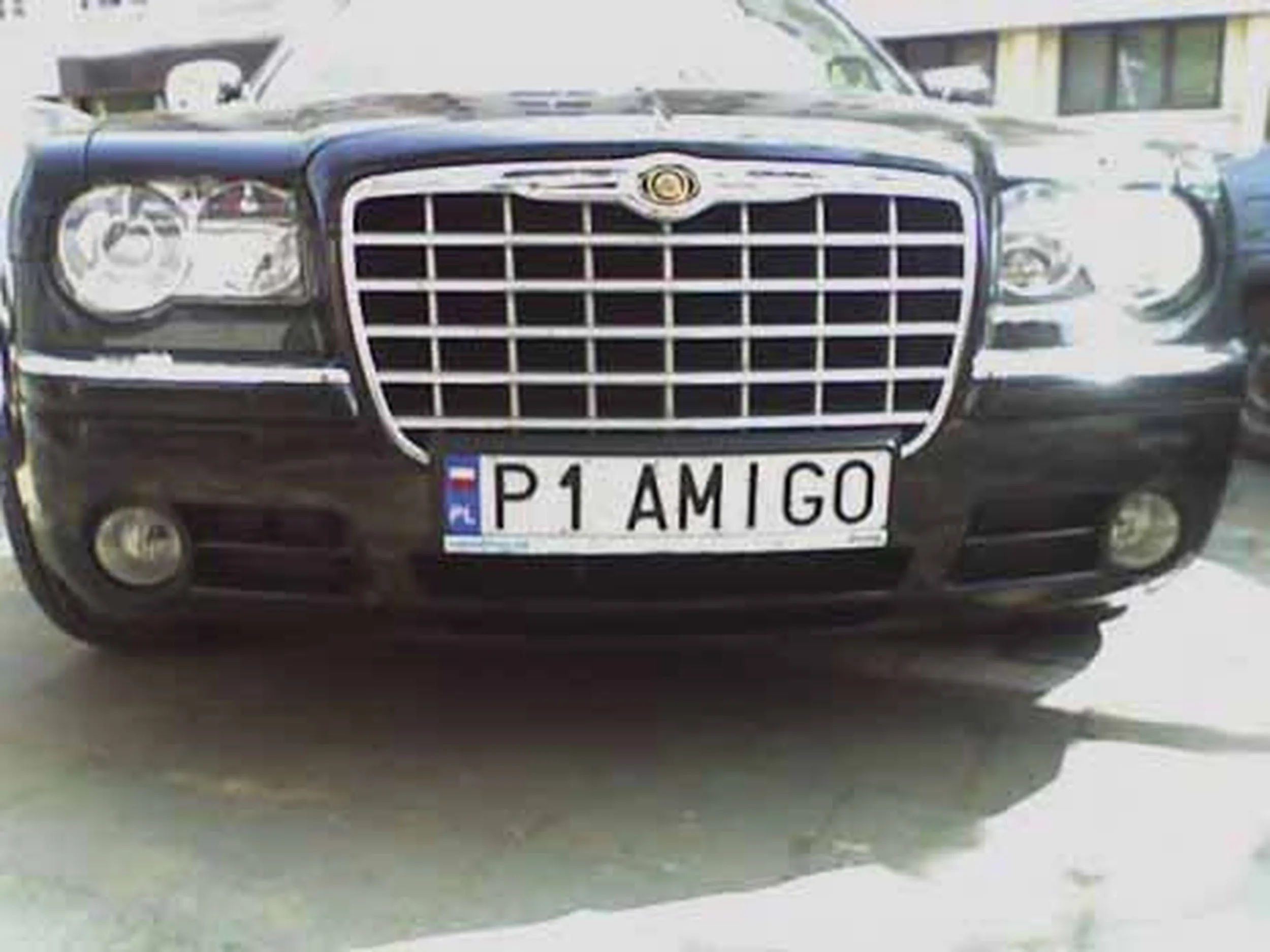 Fajny numer, blacha P1 AMIGO