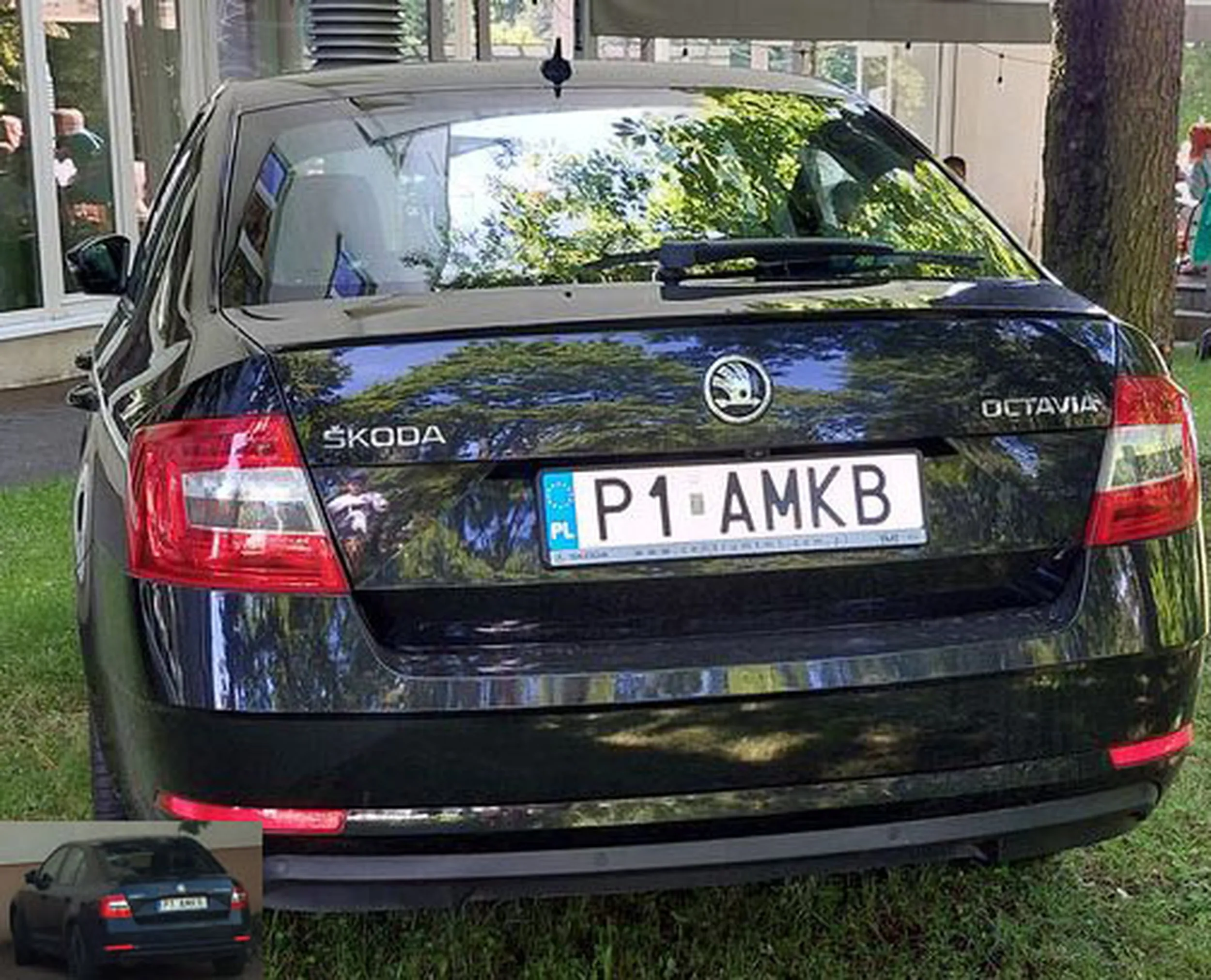 Fajny numer, blacha P1 AMKB