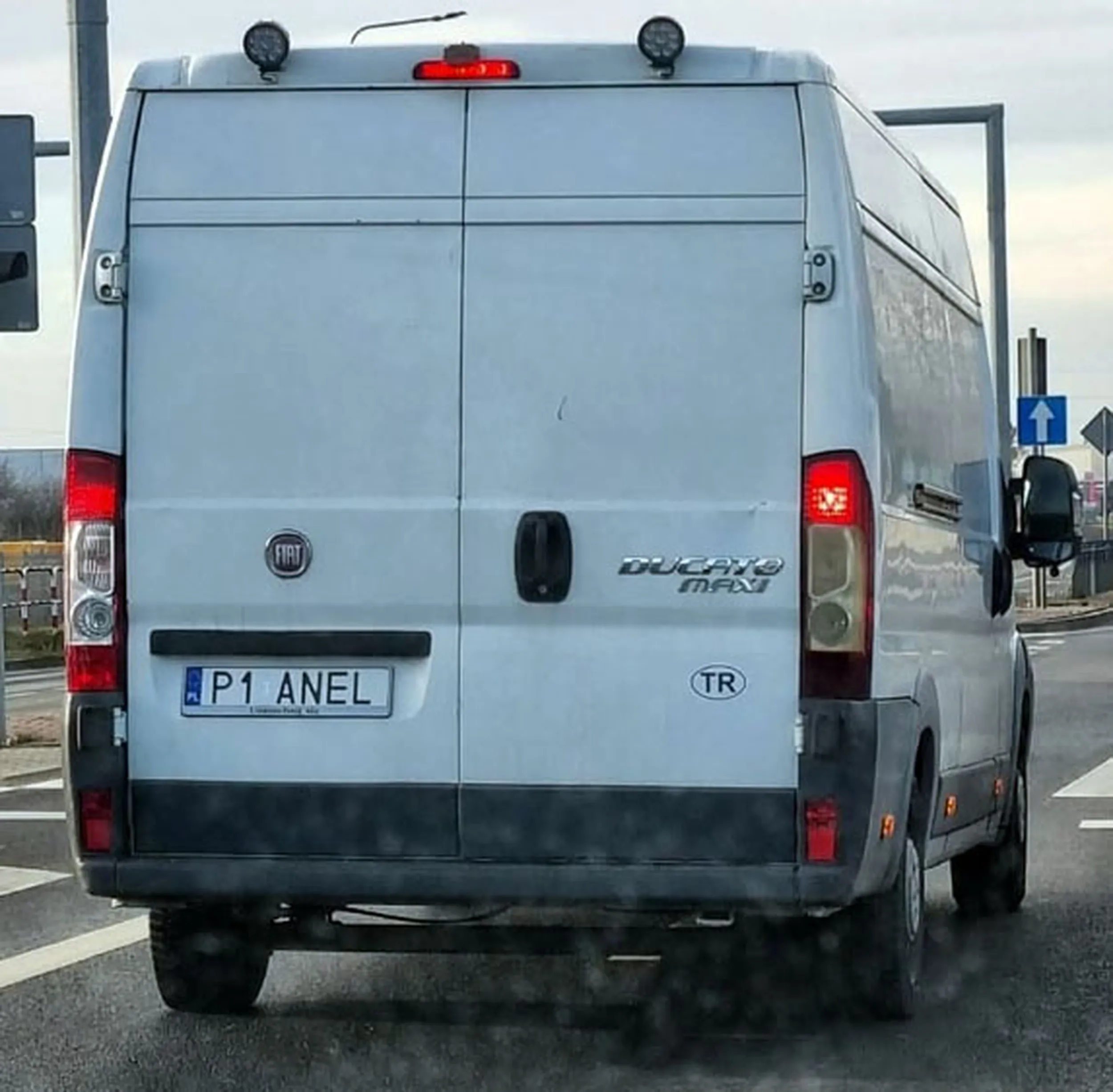 Fajny numer, blacha P1 ANEL