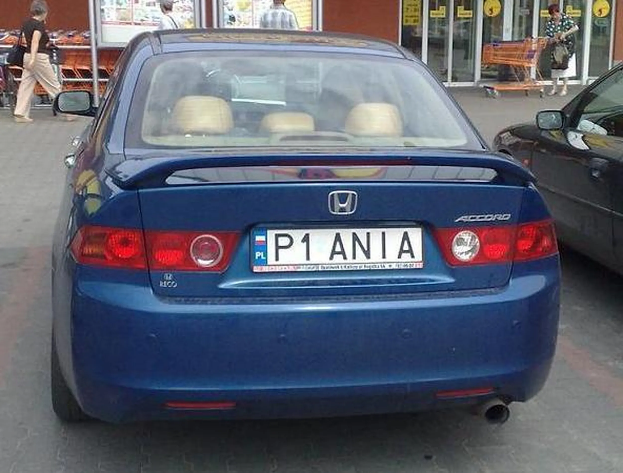 Fajny numer, blacha P1 ANIA