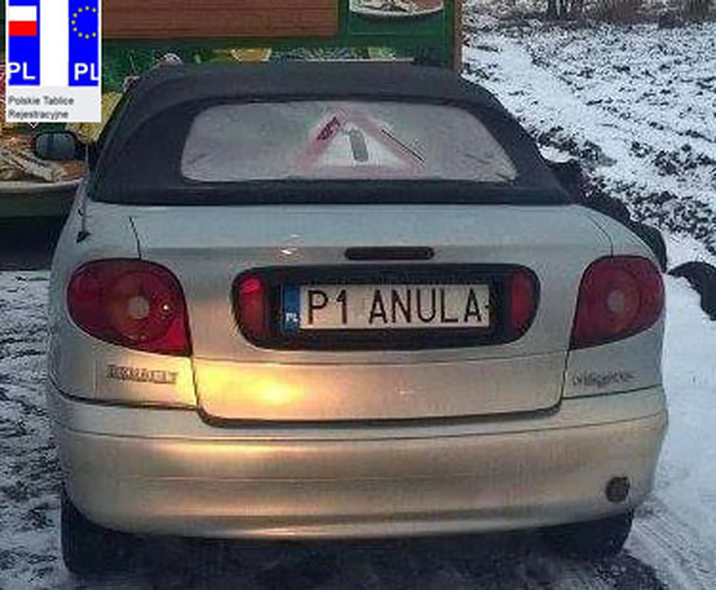 Fajny numer, blacha P1 ANULA